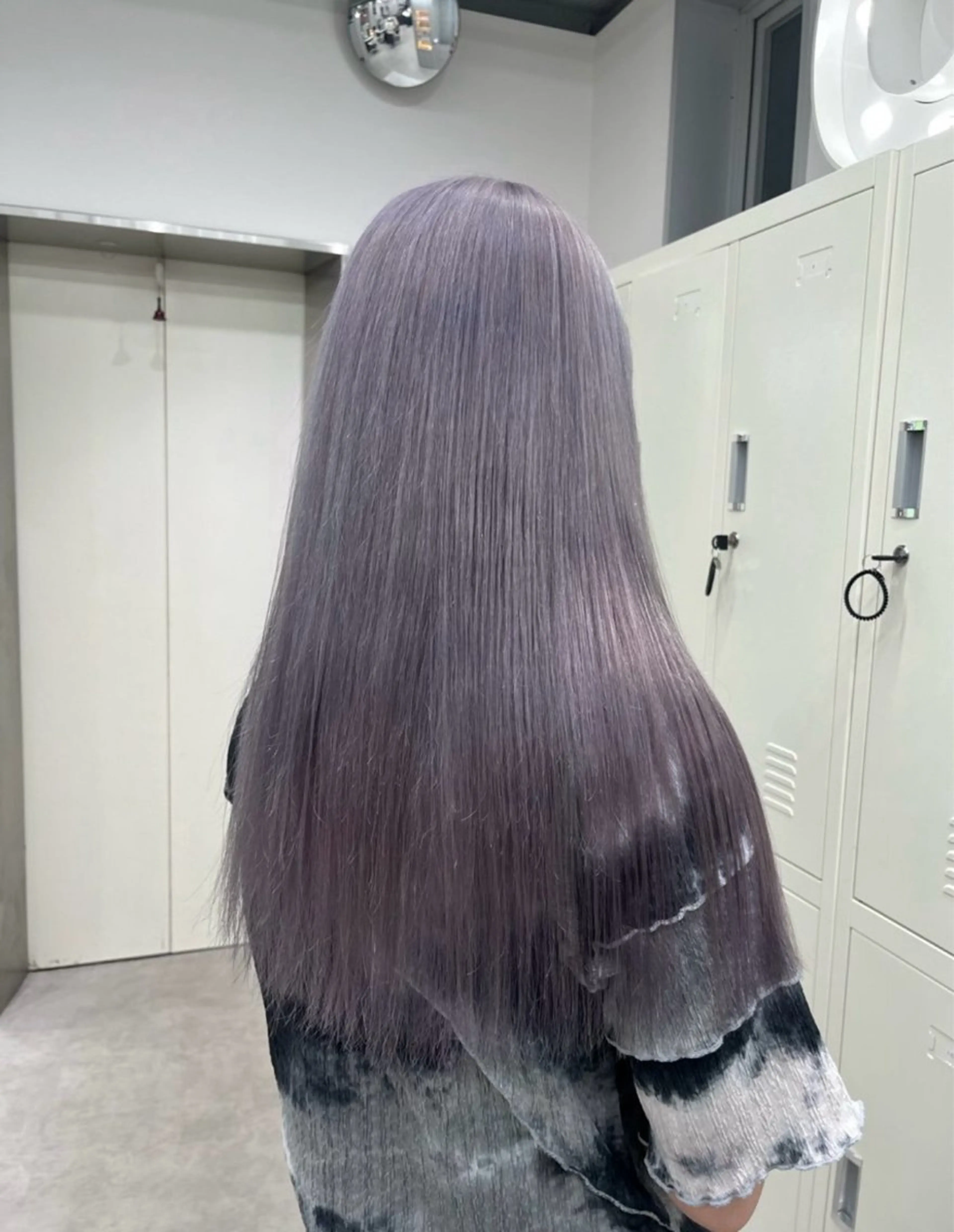 ロング カラー ハイトーンカラー ラベンダーカラー ヘアカラー 🩷hair salon dot. tokyo color 🩷所属・カット￥1,100円 ⌇Hao 🎀✮のヘアスタイル