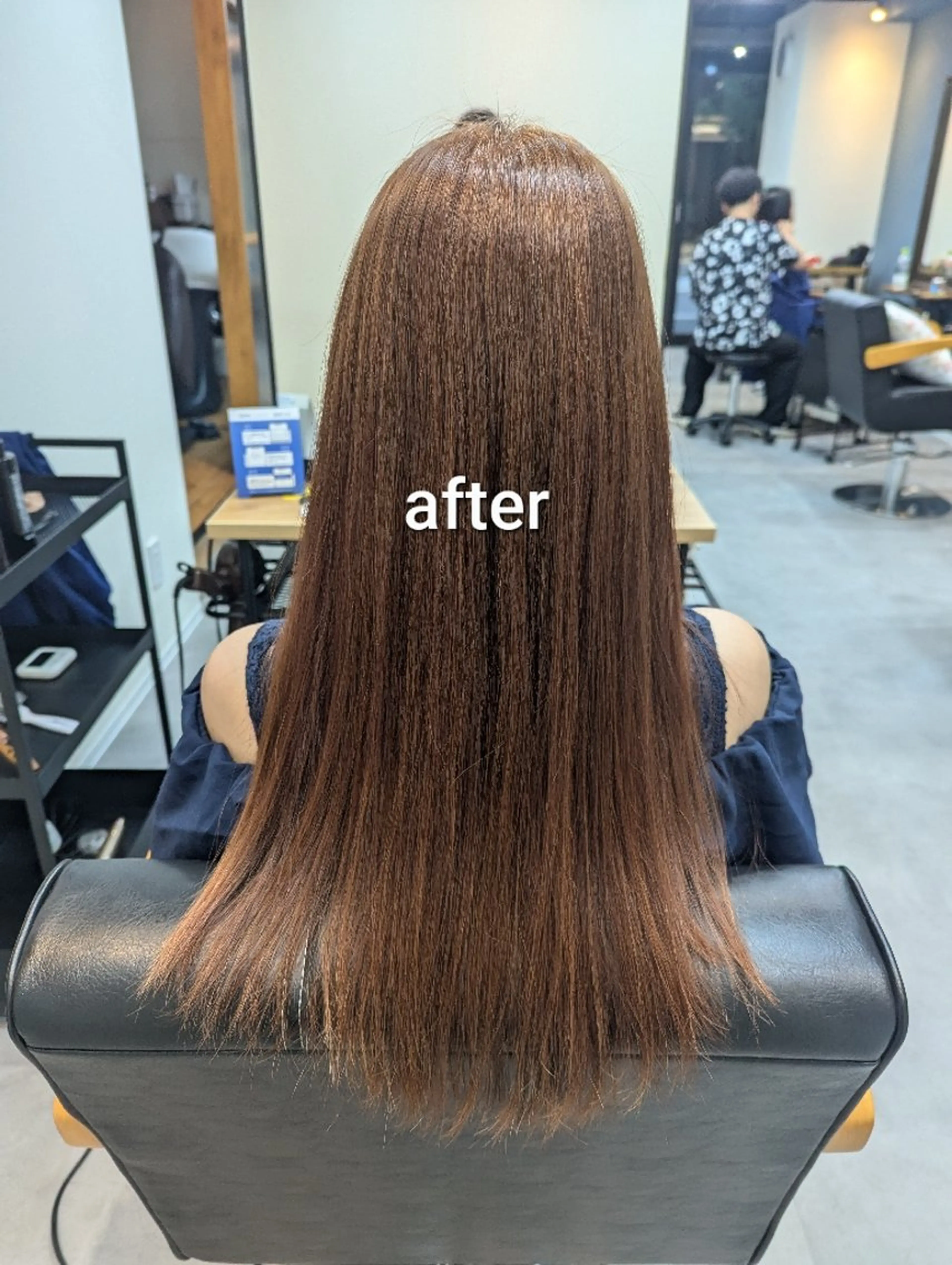 ロング カラー ベージュカラー ピンクカラー ピンクベージュ スパニスト 中川のヘアスタイル