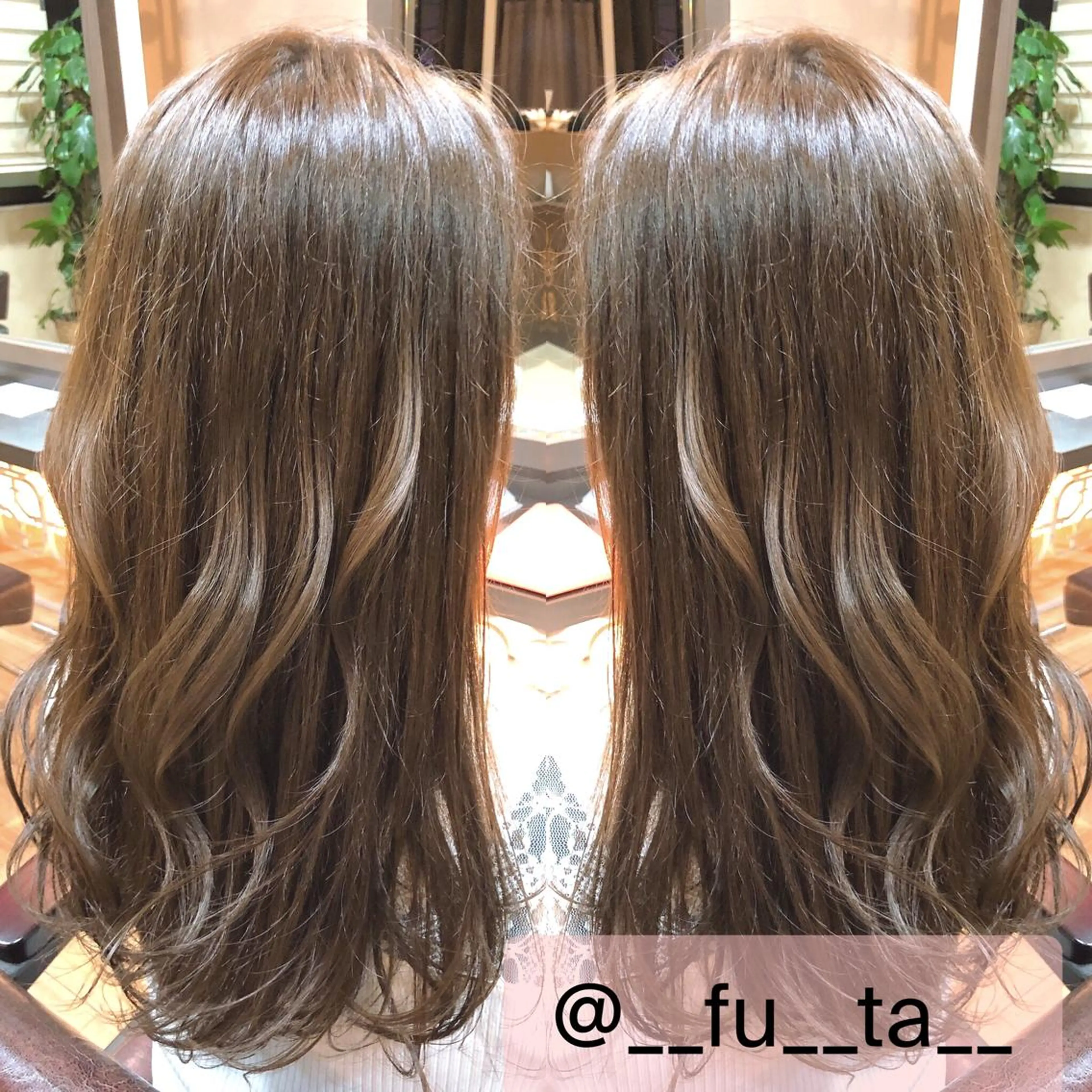 カラー イルミナカラー 髪質改善のプロ☘️ 二村祐輝のヘアスタイル