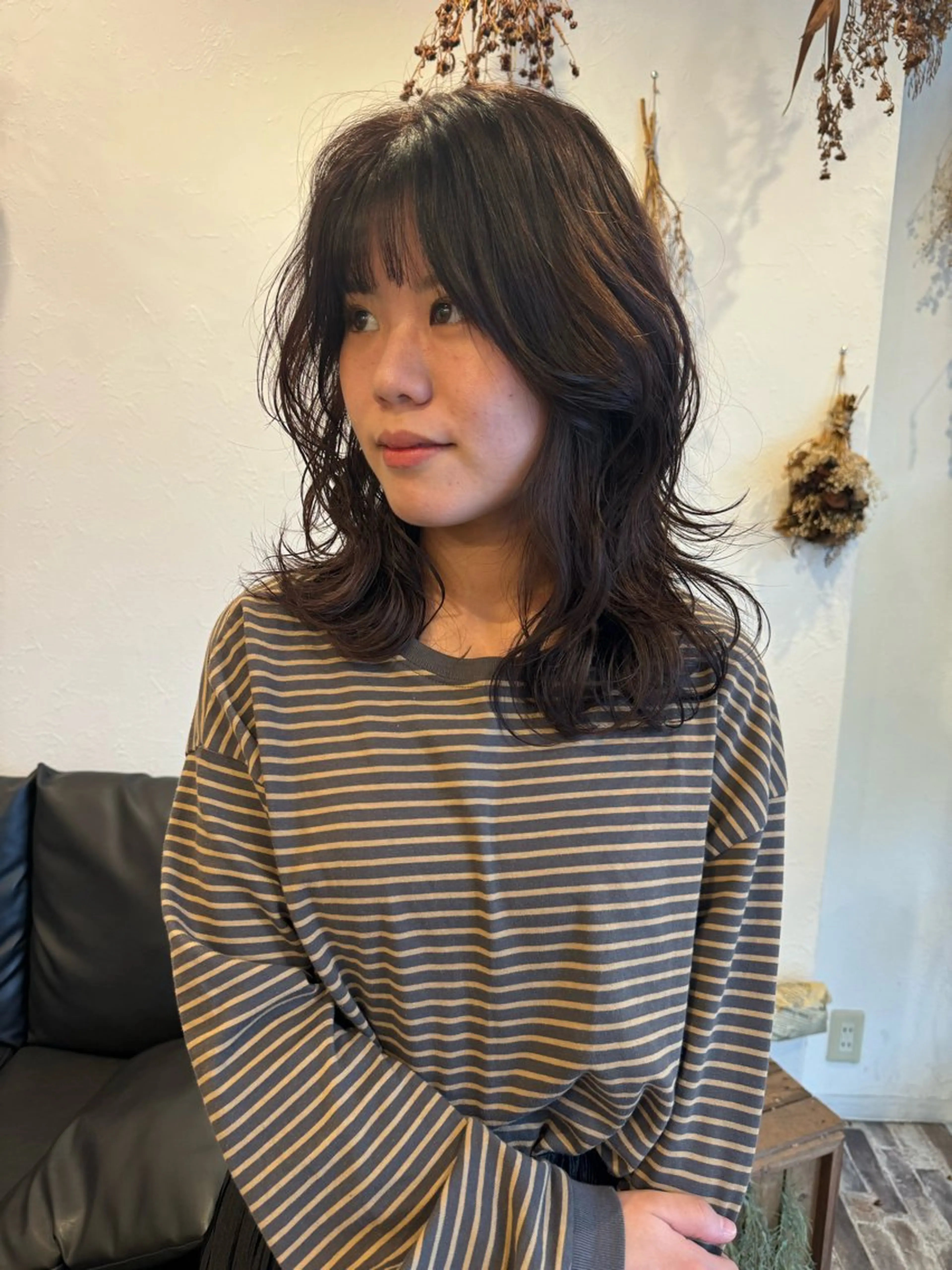 ミディアム カラー レイヤーカット カット ヘアカラー トリートメント m ā l o.🌷 サカモトマイコのヘアスタイル