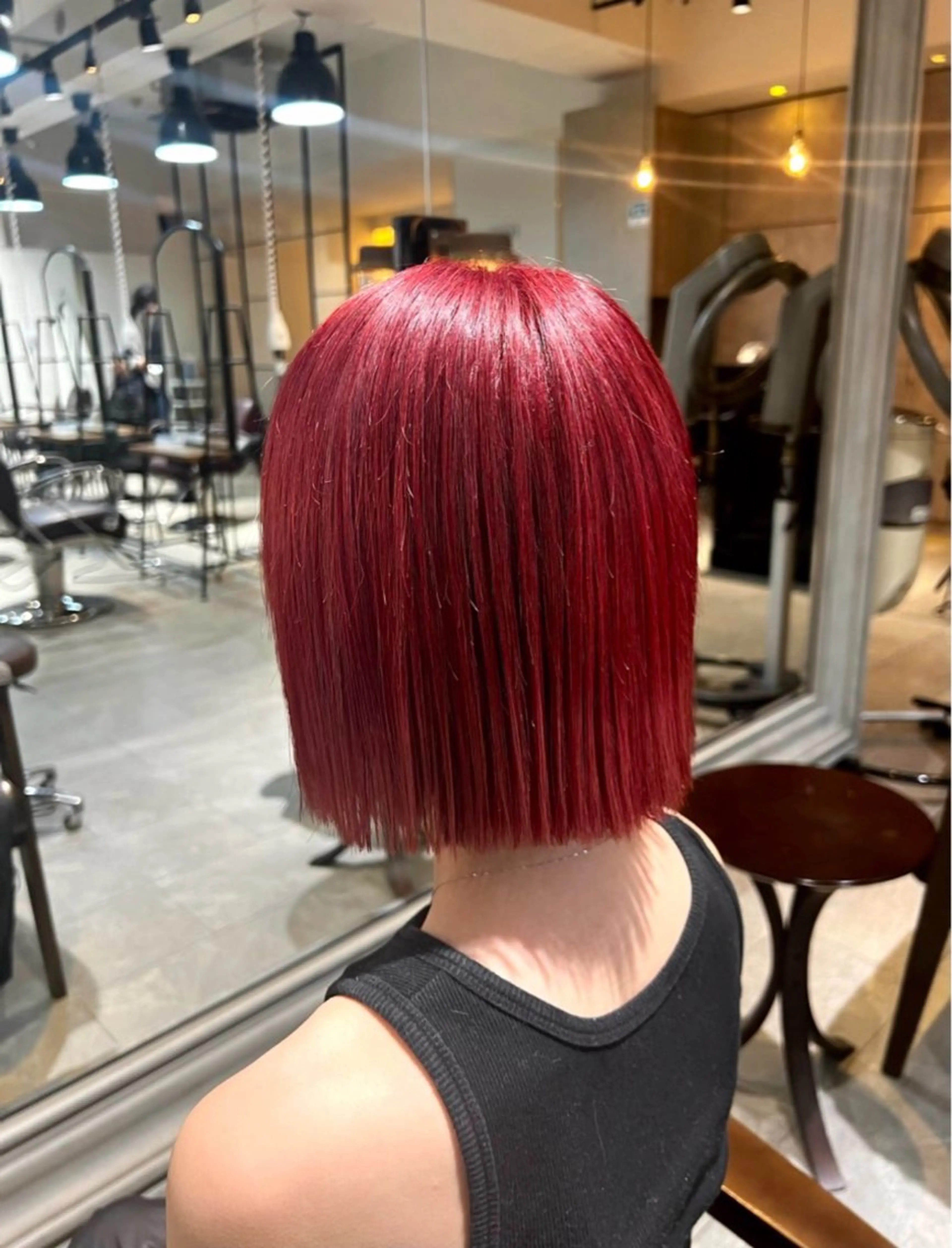 ミディアム カラー 🎀ハイトーン・艶 カラー HANA🎀のヘアスタイル