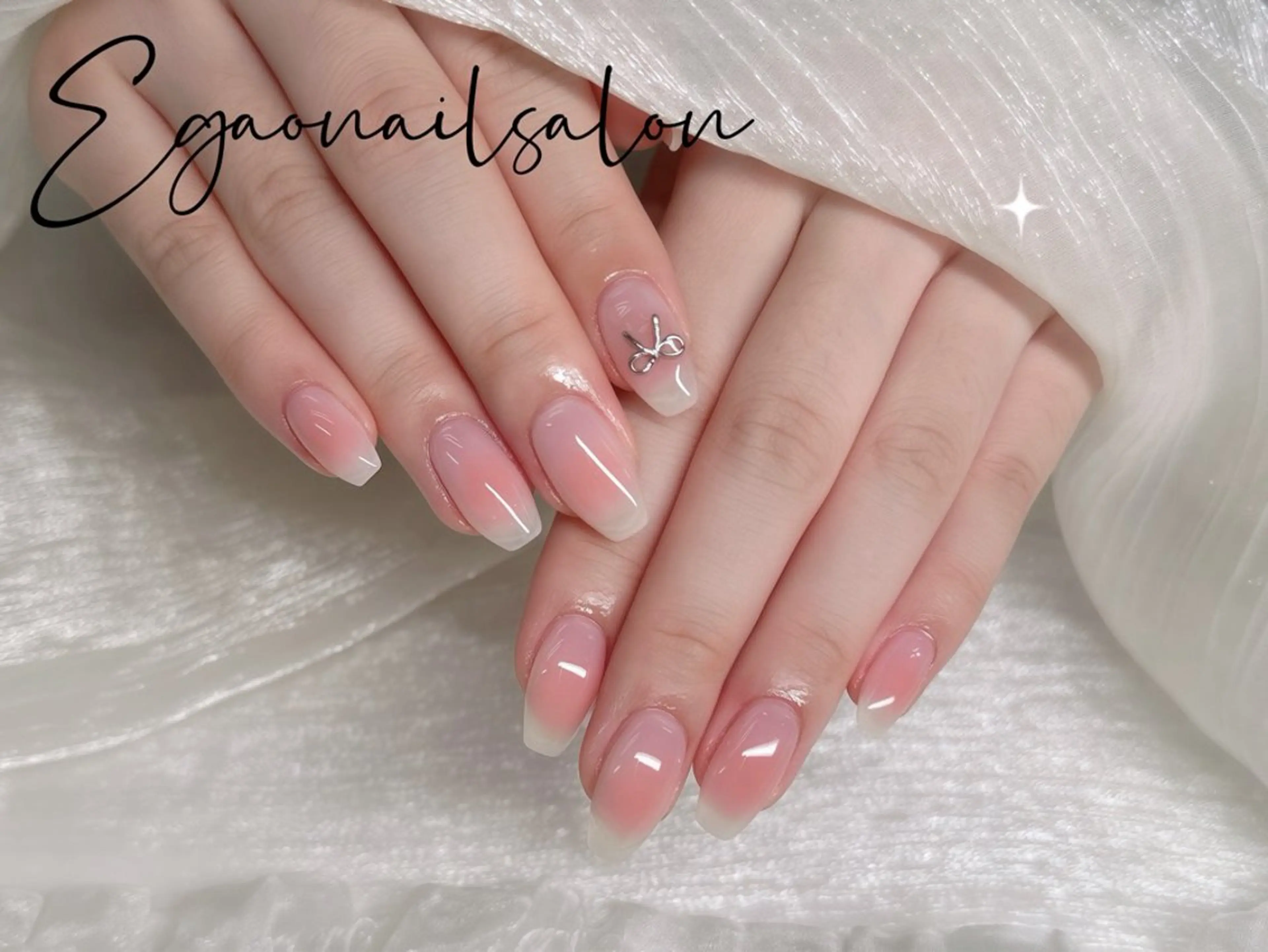 ネイル アートネイル フットネイル フレンチネイル ジェルネイル グラデーション ハンドネイル Egao Nail Salonのネイルデザイン