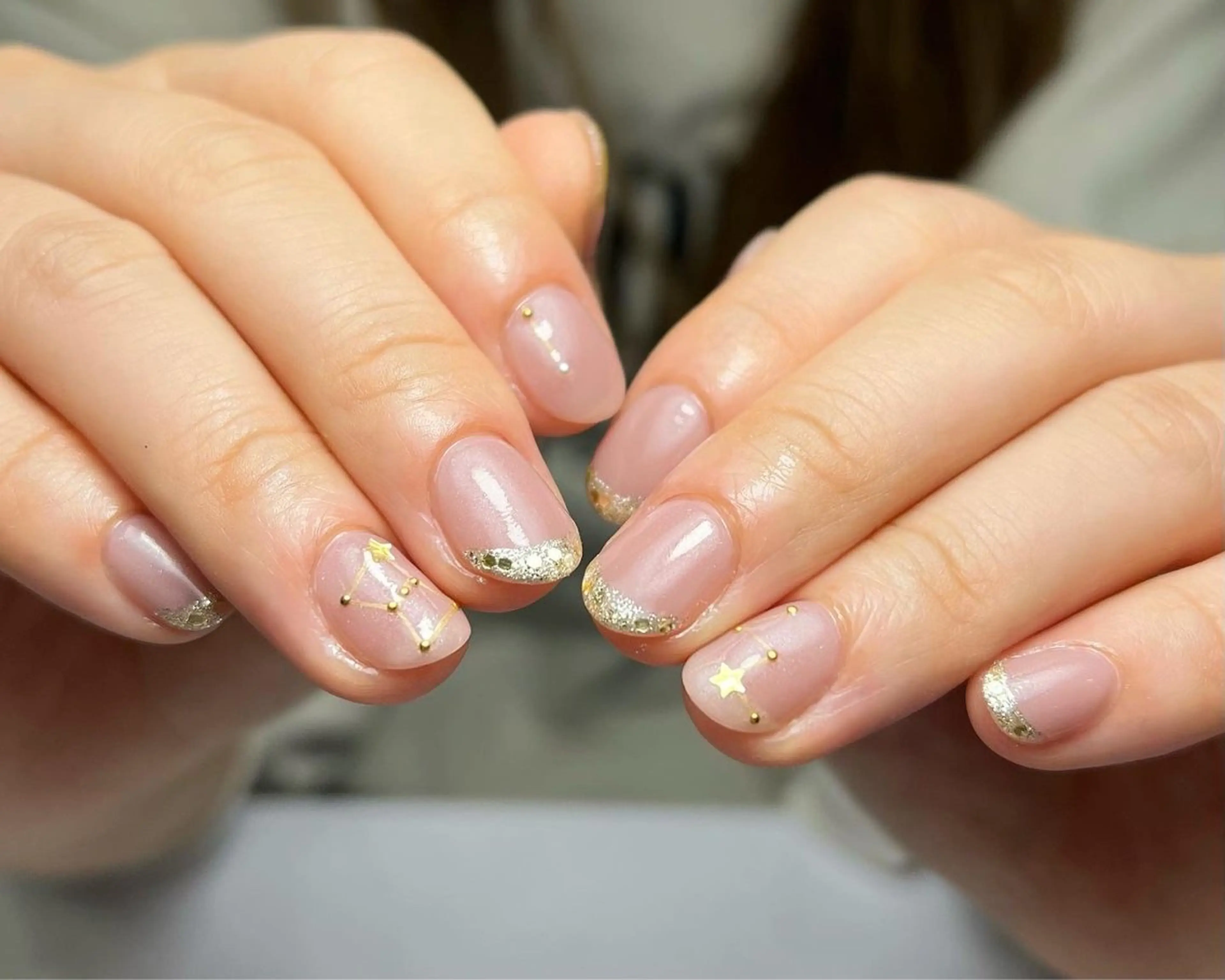 ネイル カジュアル マグネットネイル ハンドネイル niau nail.所属・niau nail mgmのネイルデザイン
