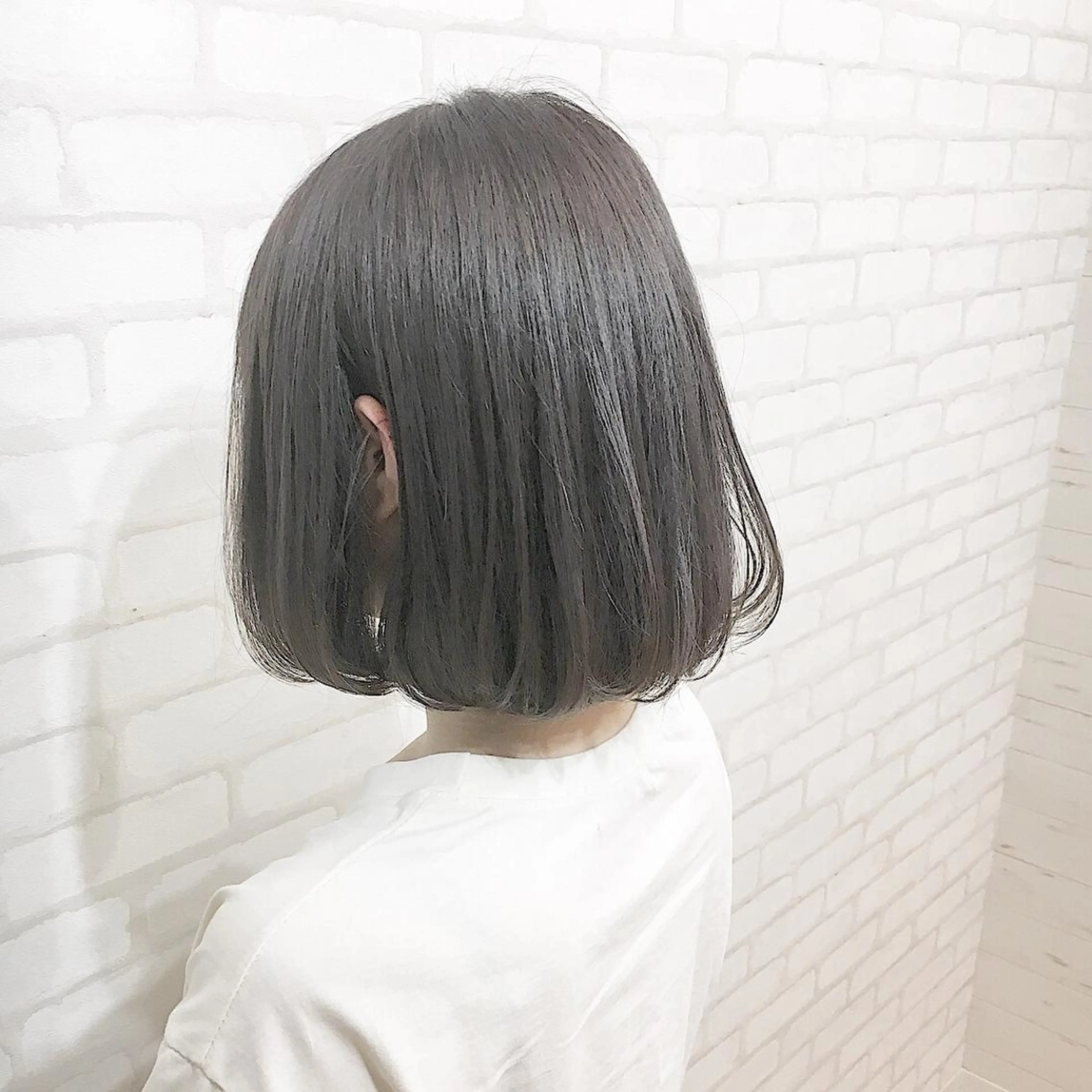 ショート カラー ヘアアレンジ グレージュ カット ✨艶髪✨透明感✨ 山内大樹のヘアスタイル
