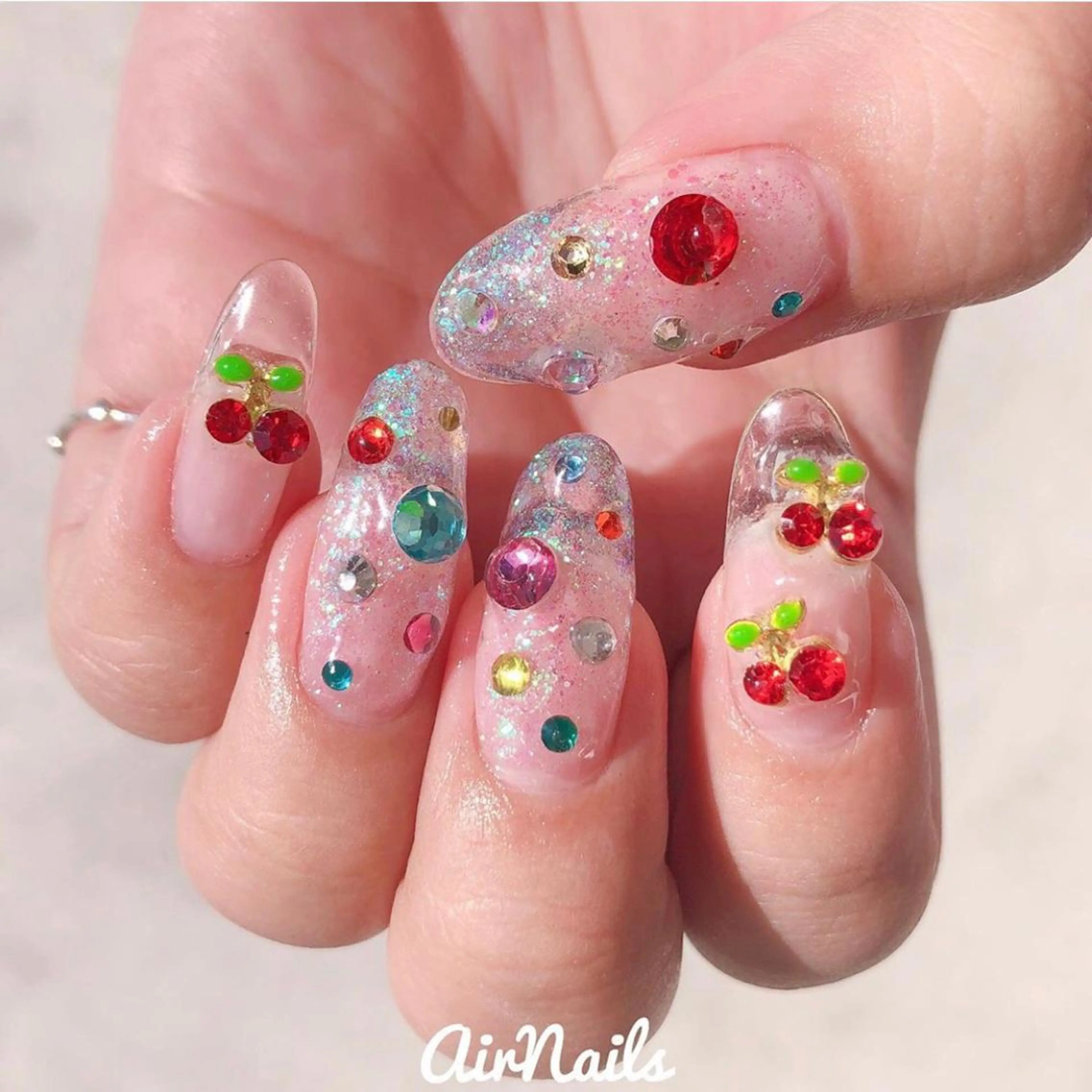 ネイル ハンドネイル フットネイル ♡ airnails ♡のネイルデザイン