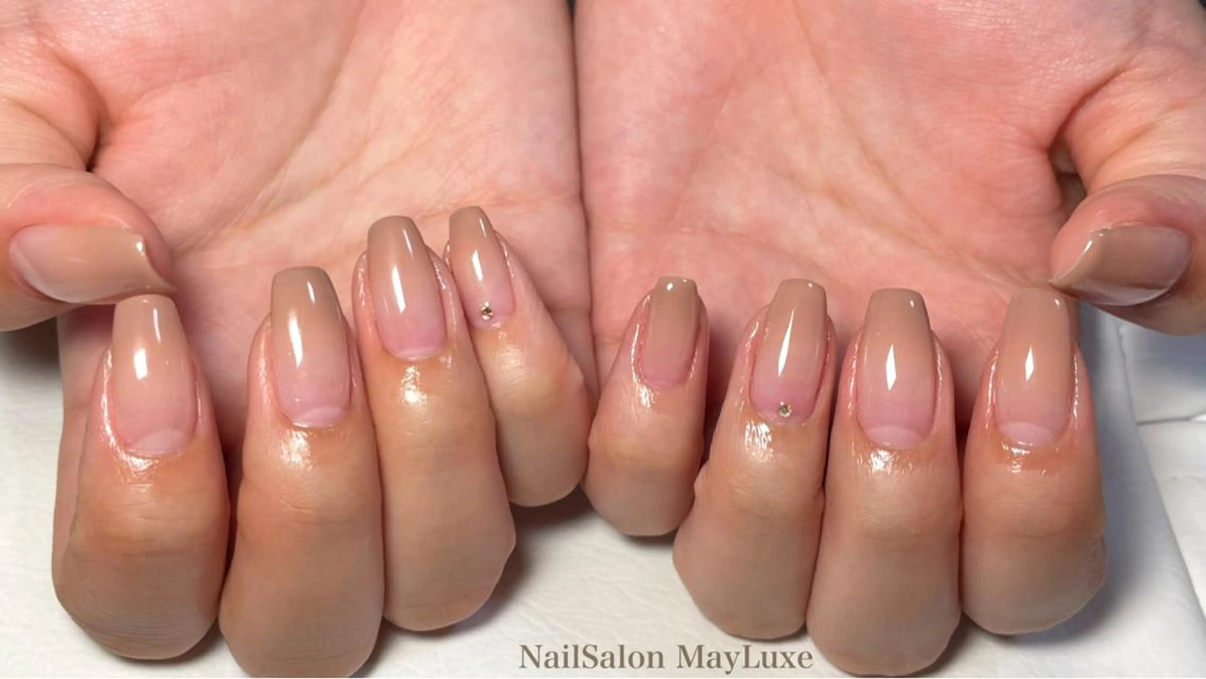 【オフ無し】⭐カラーグラデーション✨保湿ケア💅の写真