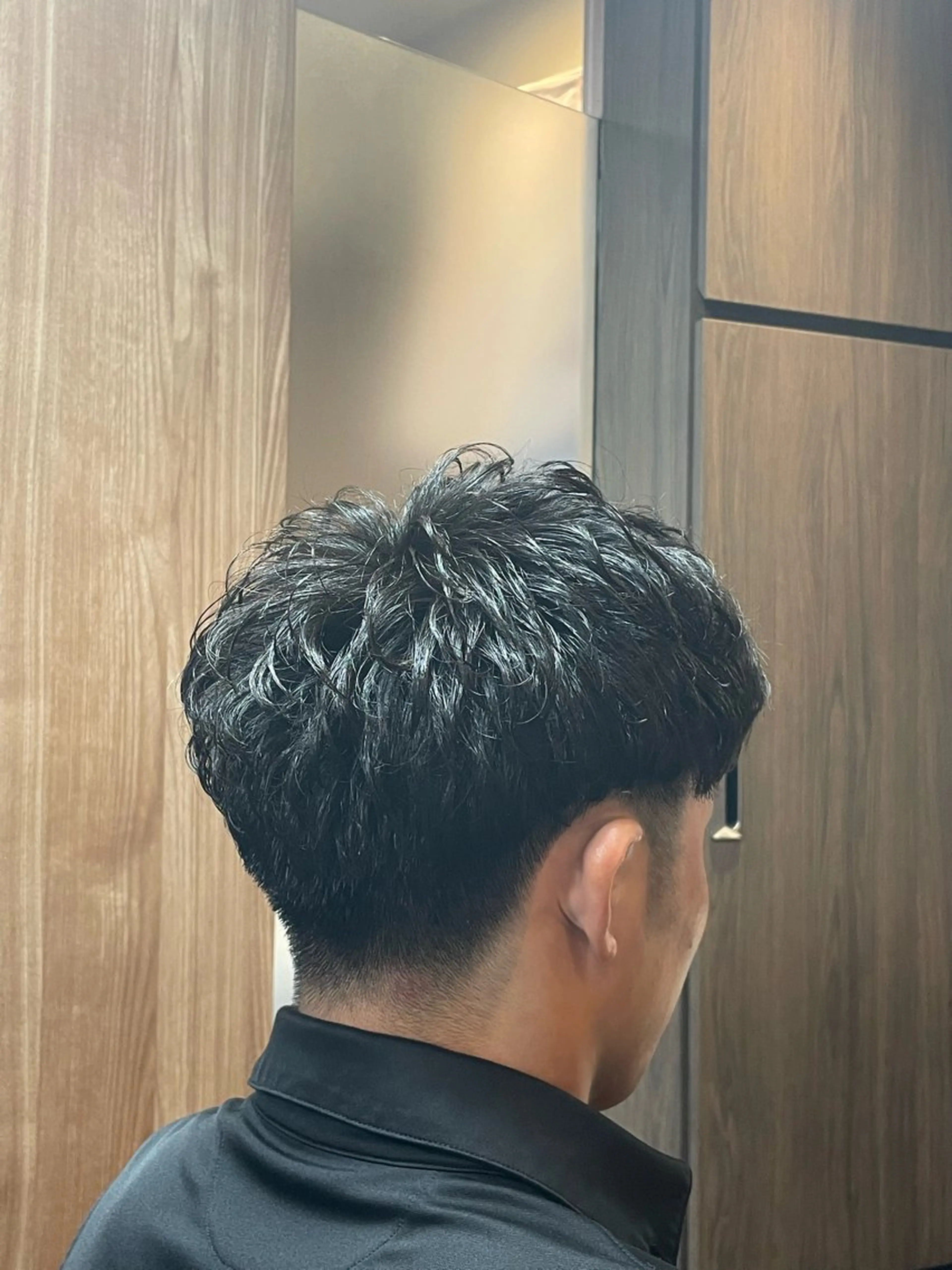 カット＋パーマ(ナチュラル)＋シャンプー＋セットの写真
