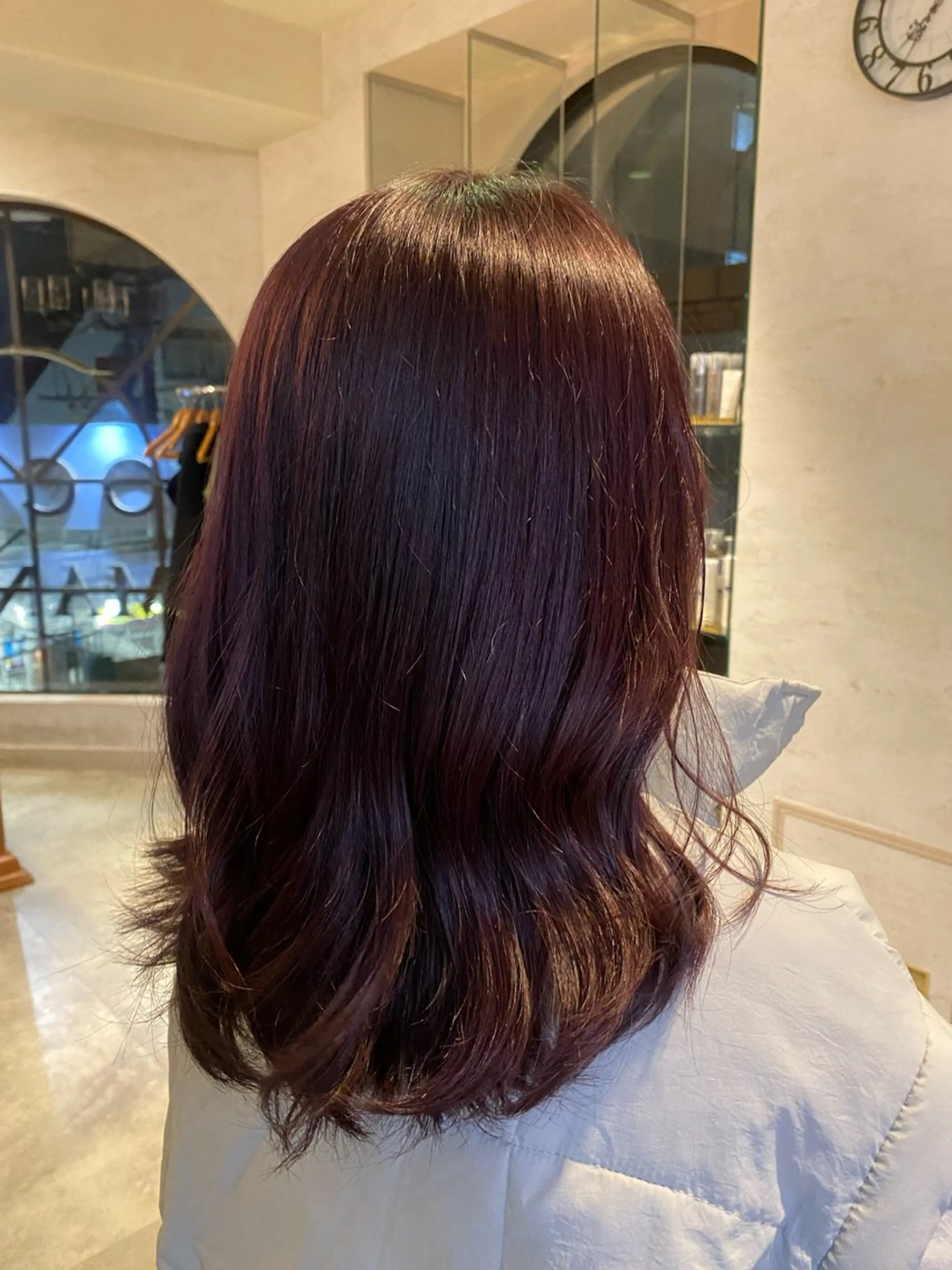 ミディアム カラー カット ヘアカラー トリートメント 🍓小野 紗由美🍓のヘアスタイル
