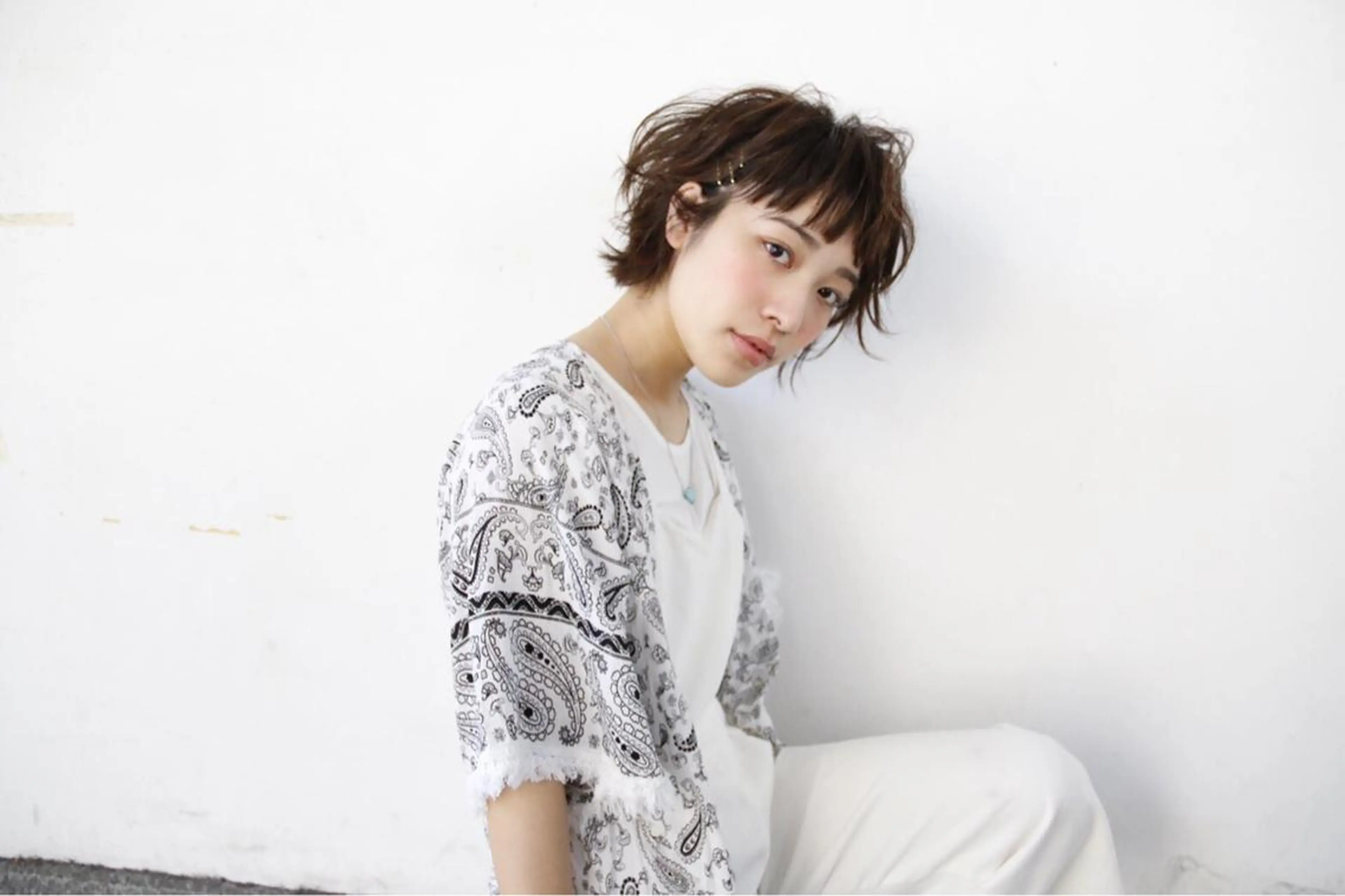 ショート 似合わせ艶髪カラー ❤️ハダユミのヘアスタイル