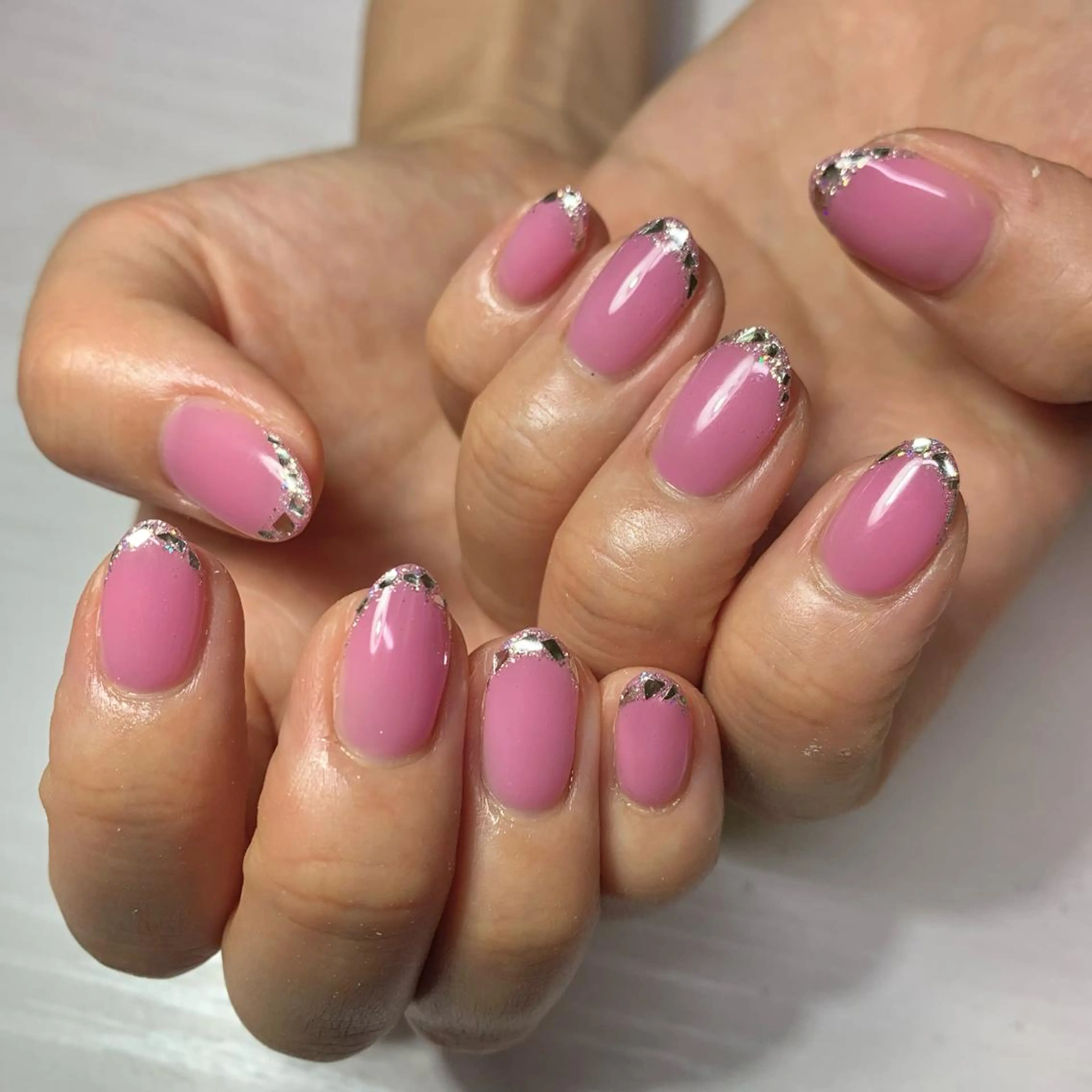 ネイル ハンドネイル καρδιά -ｶﾙﾃﾞｨｱ-のネイルデザイン
