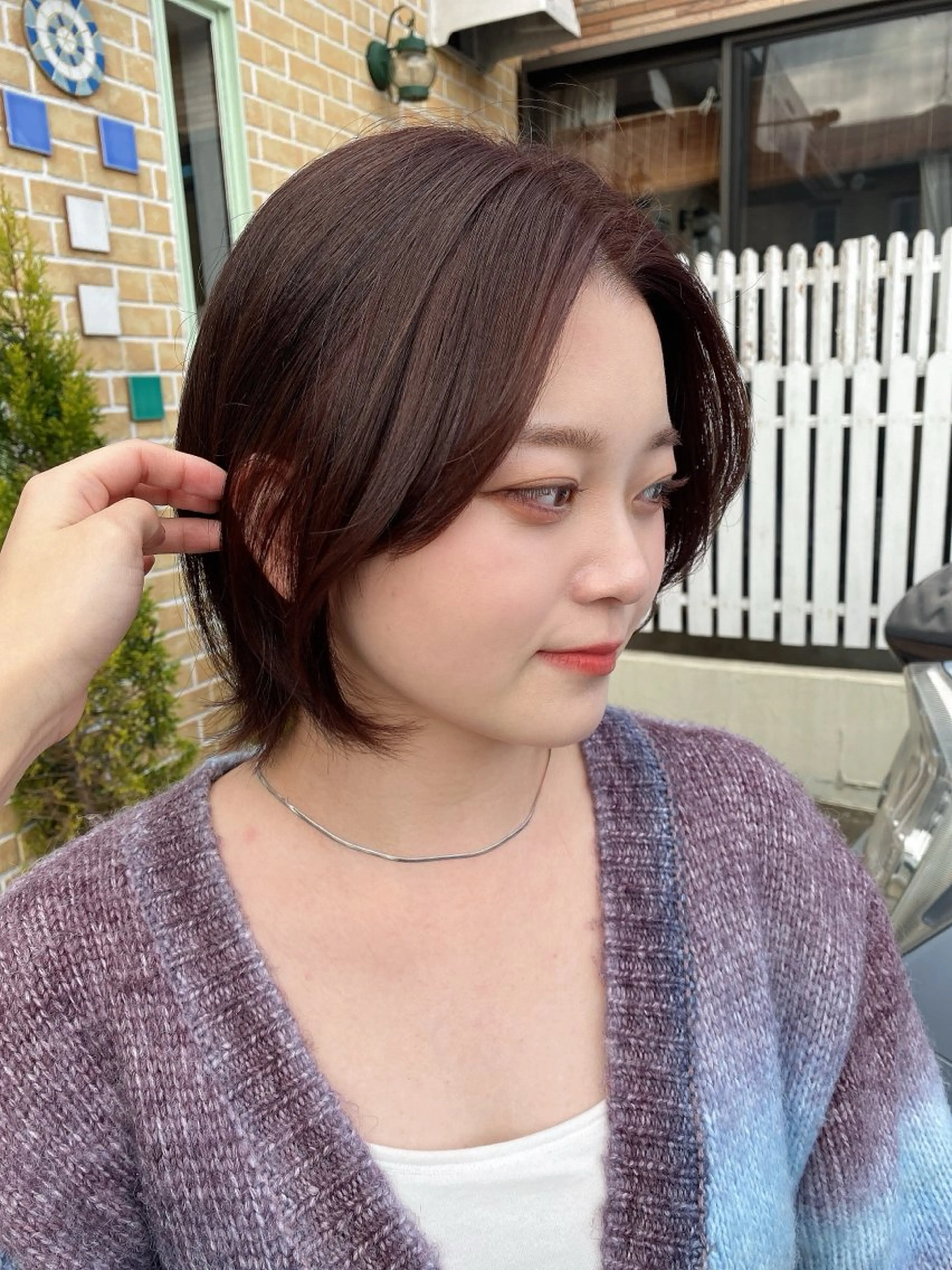 ショート カラー 石毛 ひかるのヘアスタイル