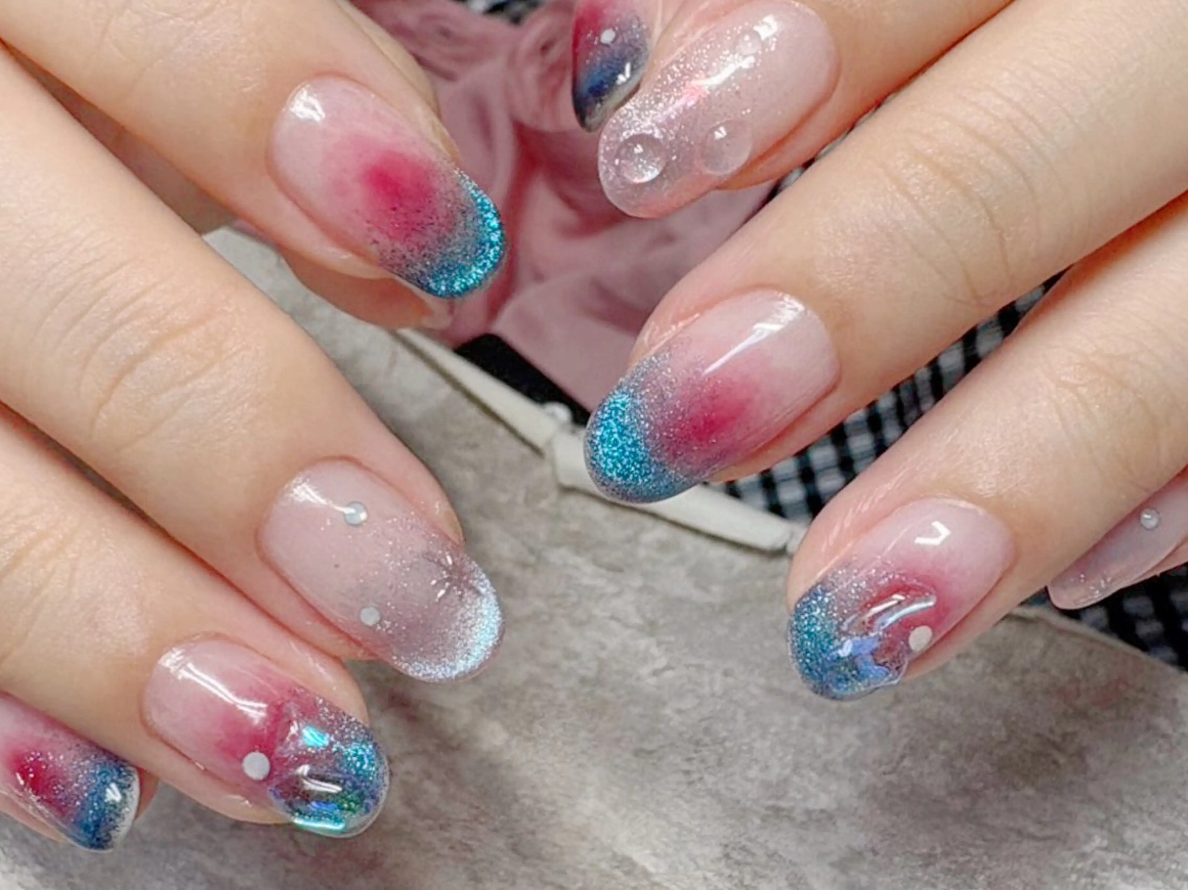 ネイル 持ち込み ハンドネイル ハンドケア Nail •Head スパFortunaのネイルデザイン
