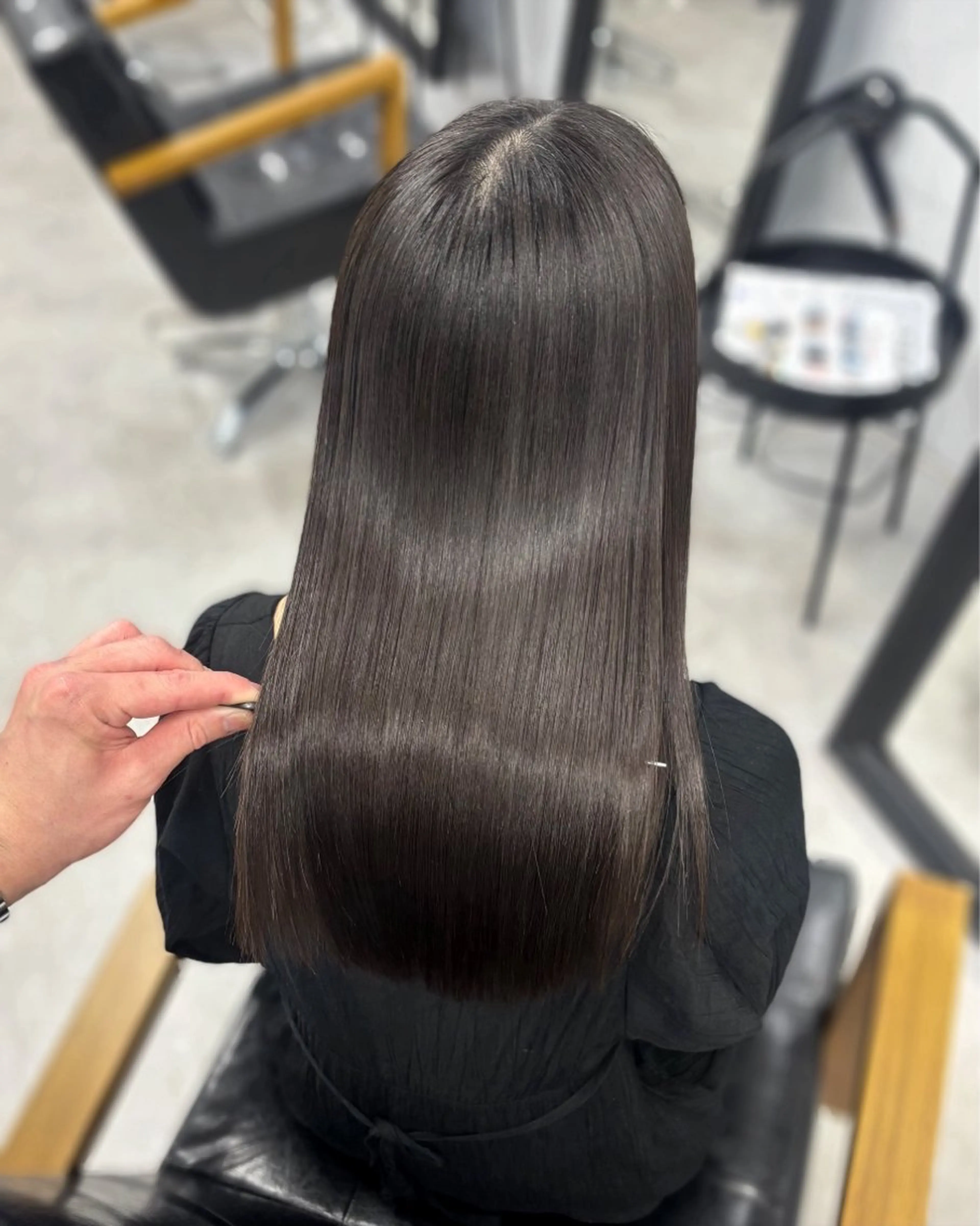【とぅるとぅる髪✨️】髪質改善縮毛矯正ストレートエステの写真