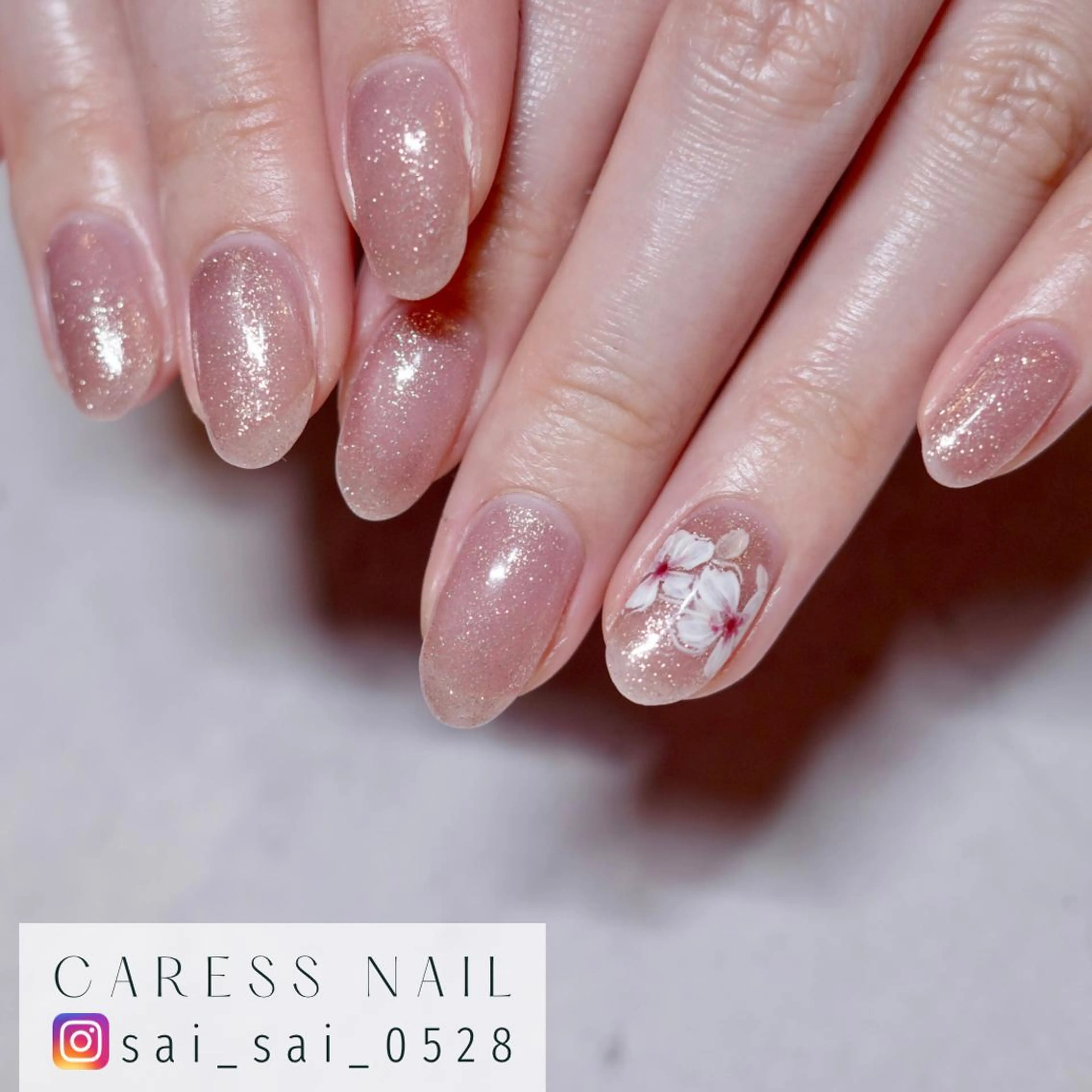 ネイル caress  nail カレスネイル　代々木上原所属・カレスネイル さいのネイルデザイン