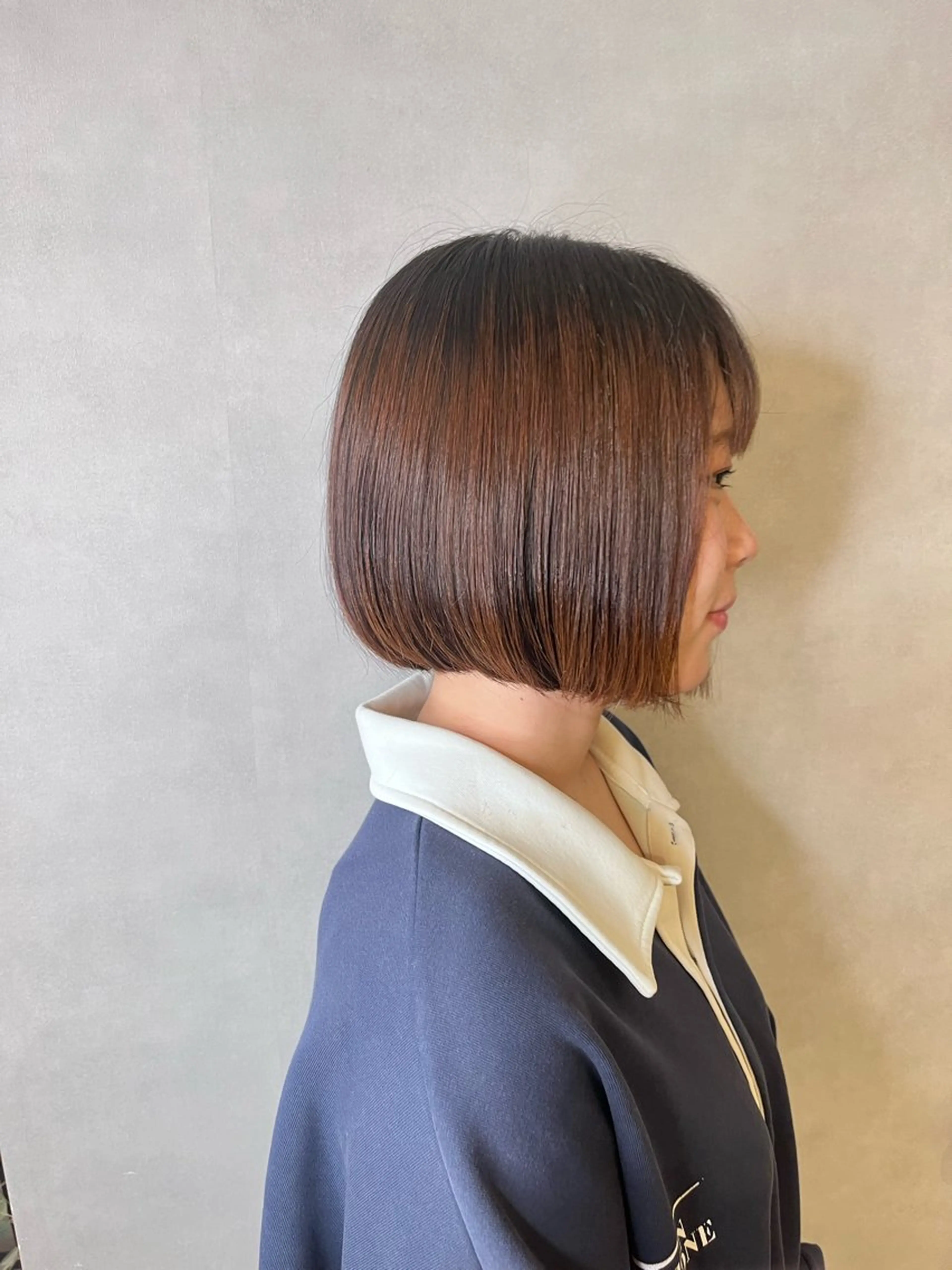 ショート 前下がりボブ ボブ 木村 真奈のヘアスタイル