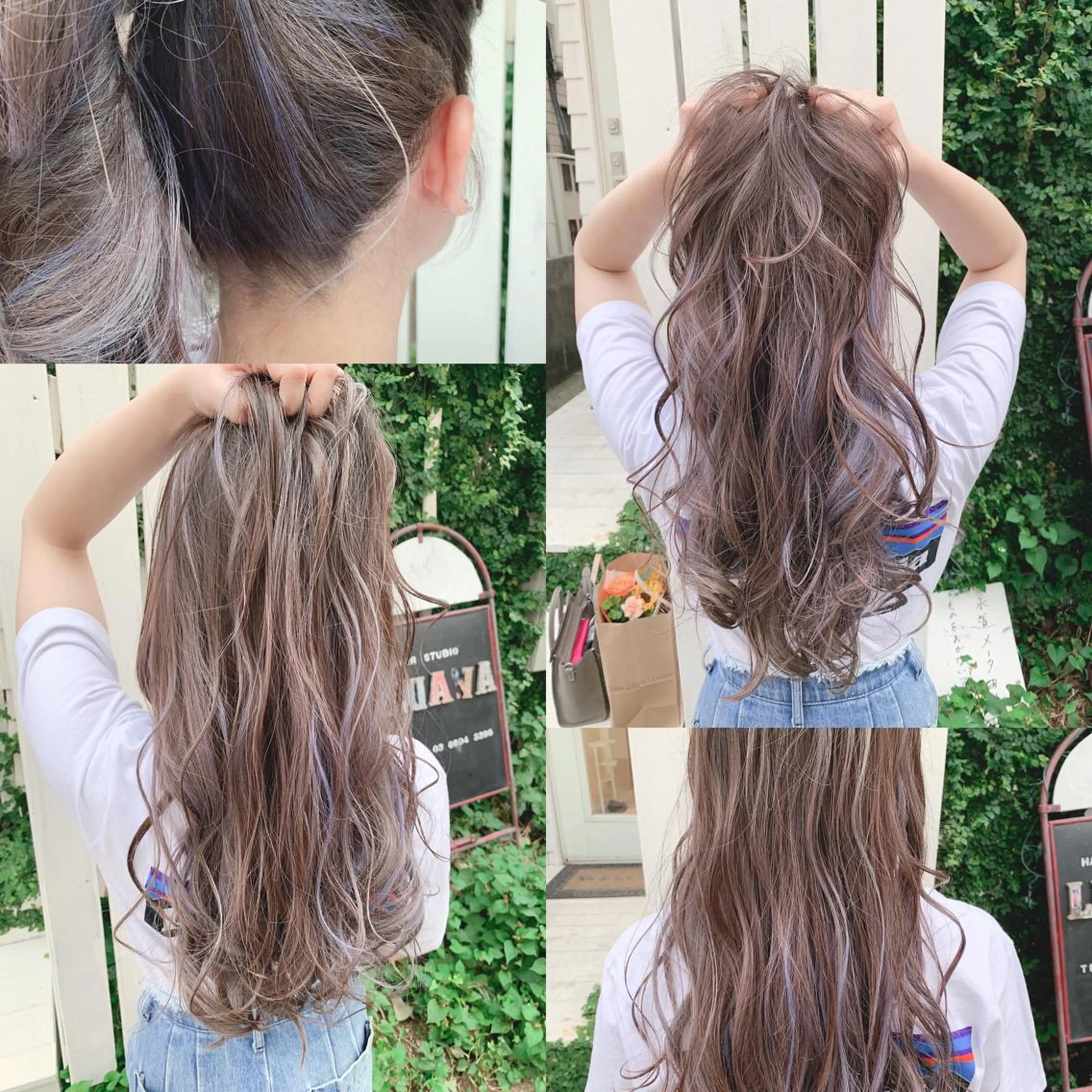 セミロング カラー グラデーションカラー nico 原宿所属・nico【代表】 市川 拓也のヘアスタイル