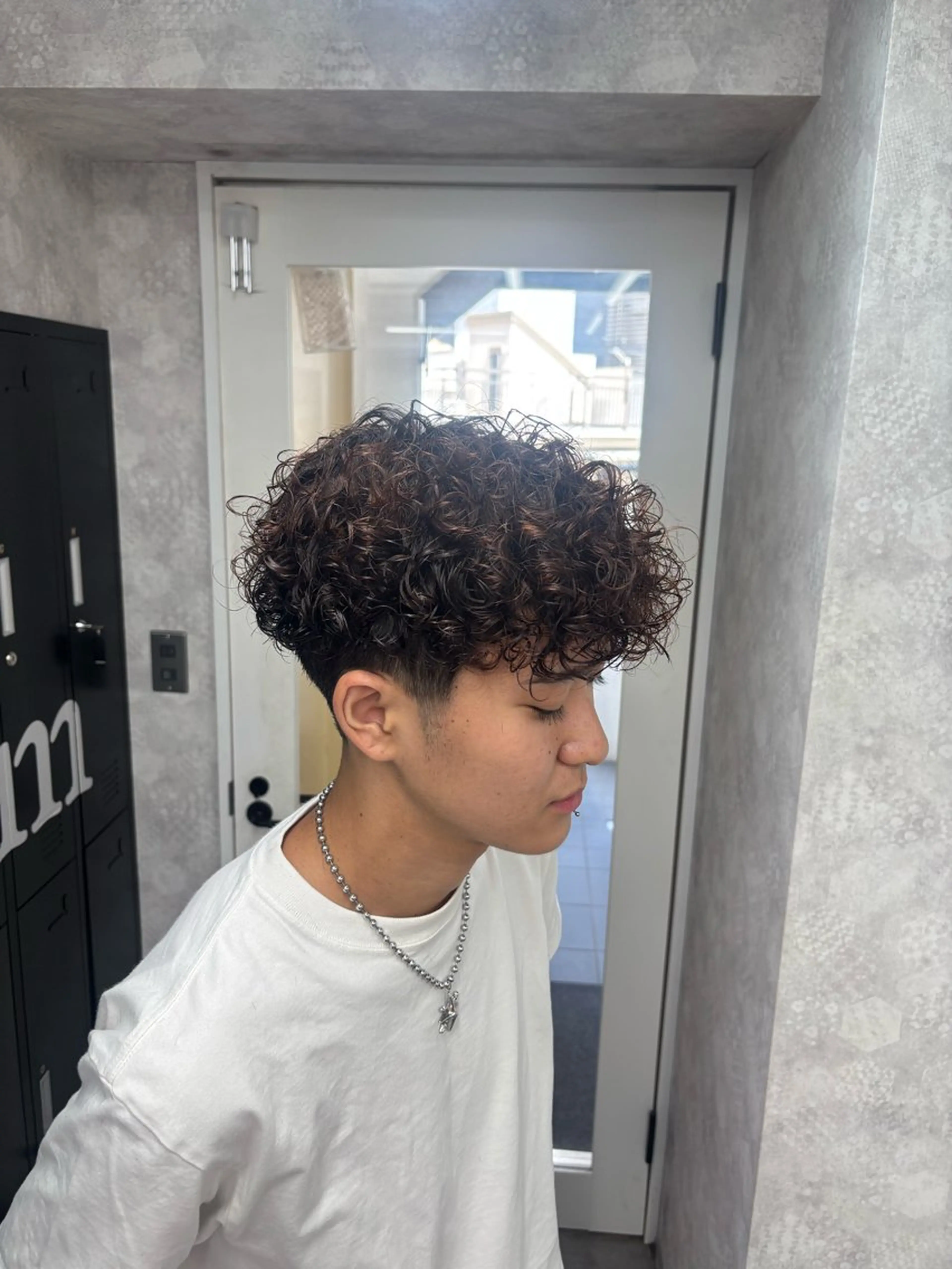 パーマ カット パーマ 外国人風カラー ×19歳美容師ルイヤのヘアスタイル