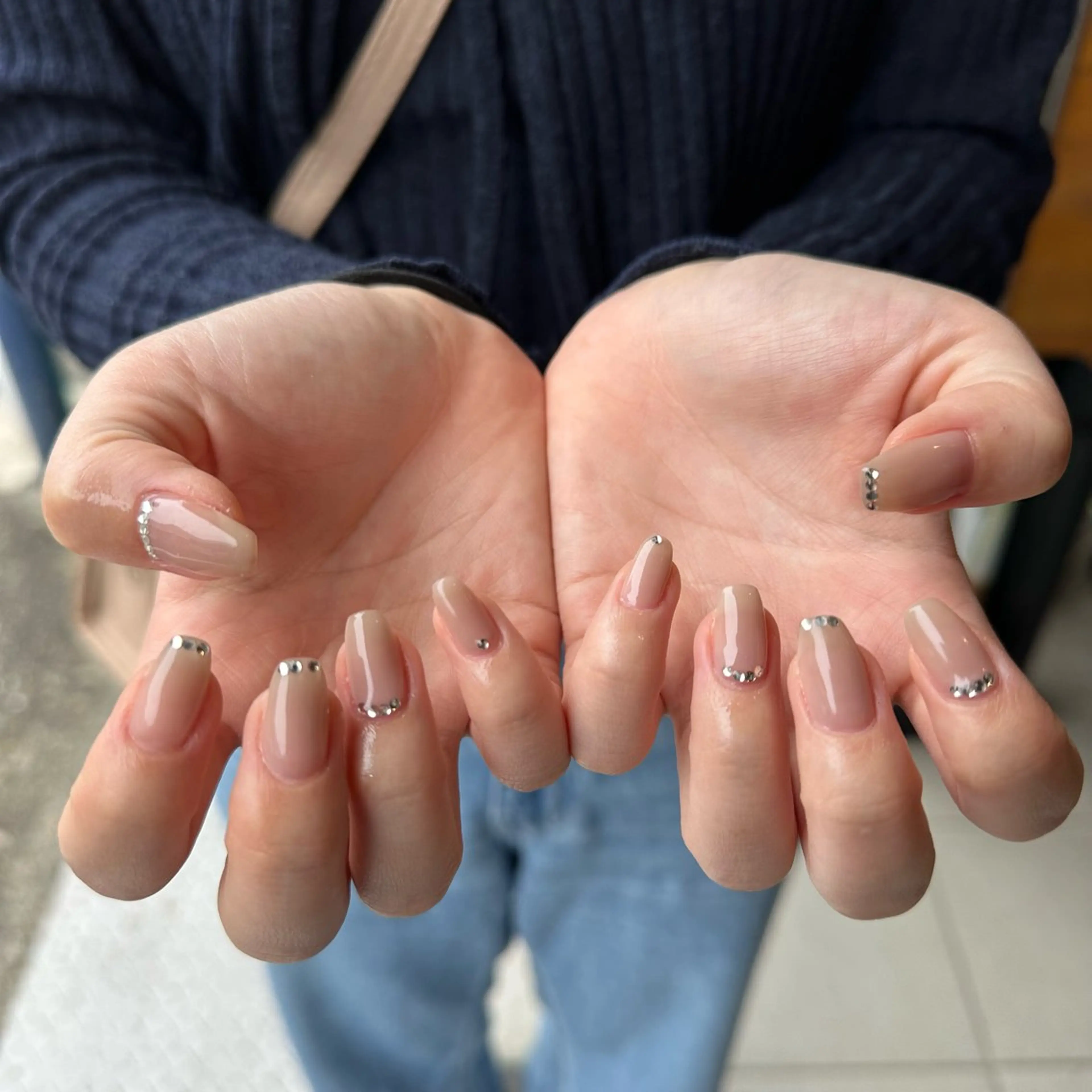ネイル 持ち込み ハンドネイル addition スタッフ　Maikoのネイルデザイン