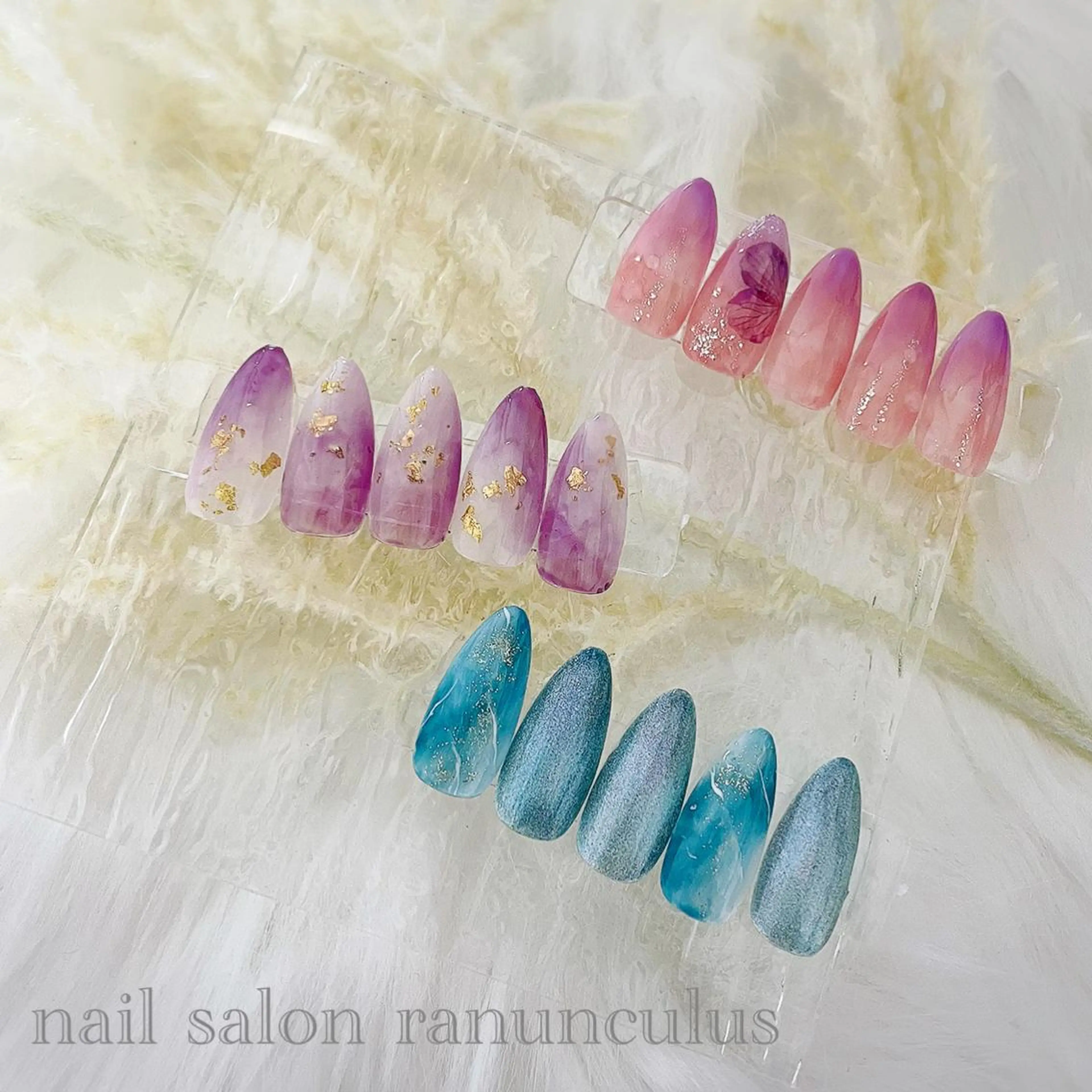 ネイル ハンドネイル nailsalon ranunculusのネイルデザイン