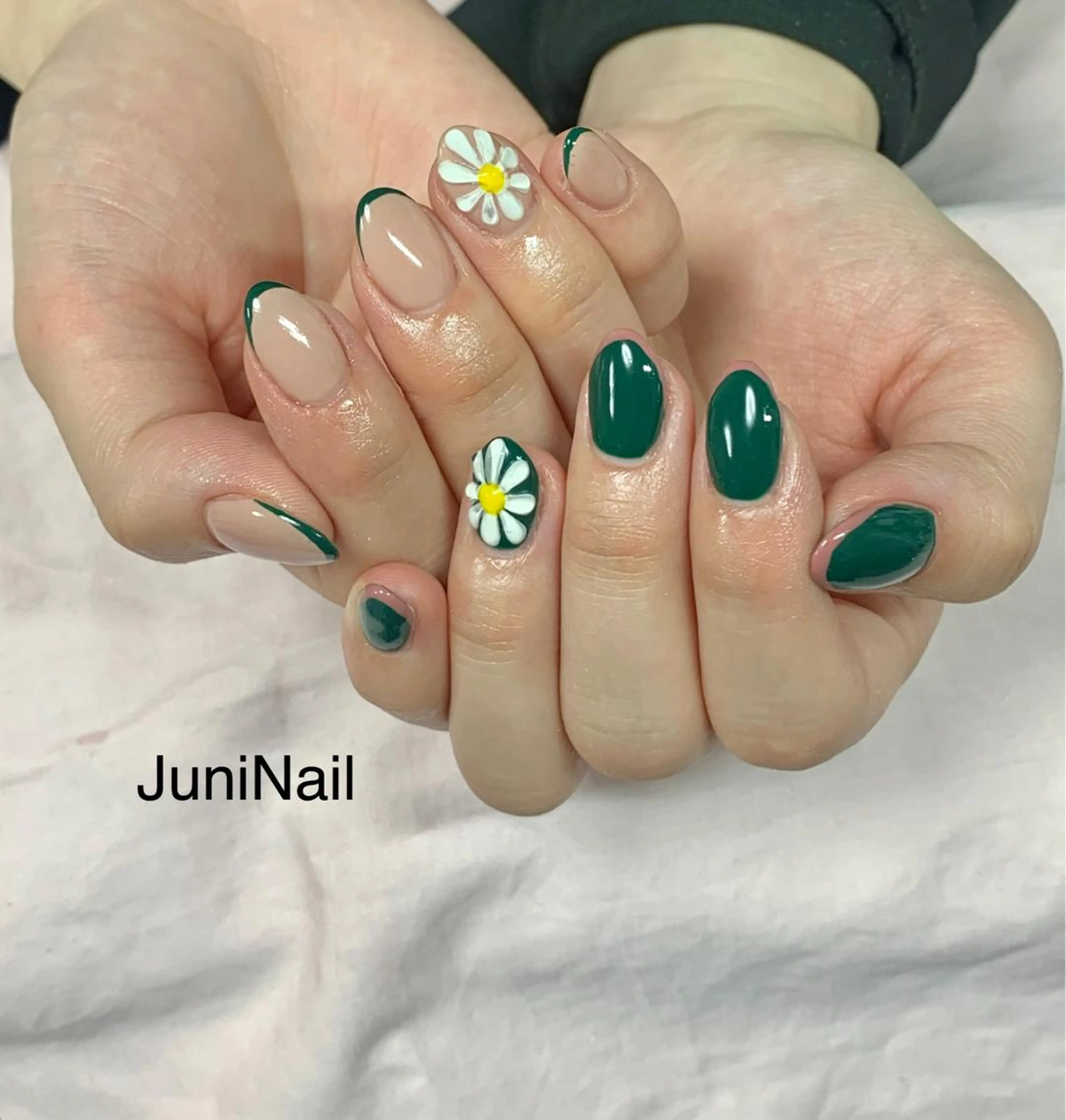 ネイル ハンドネイル JuniNail韓国 ネイリストsuのネイルデザイン