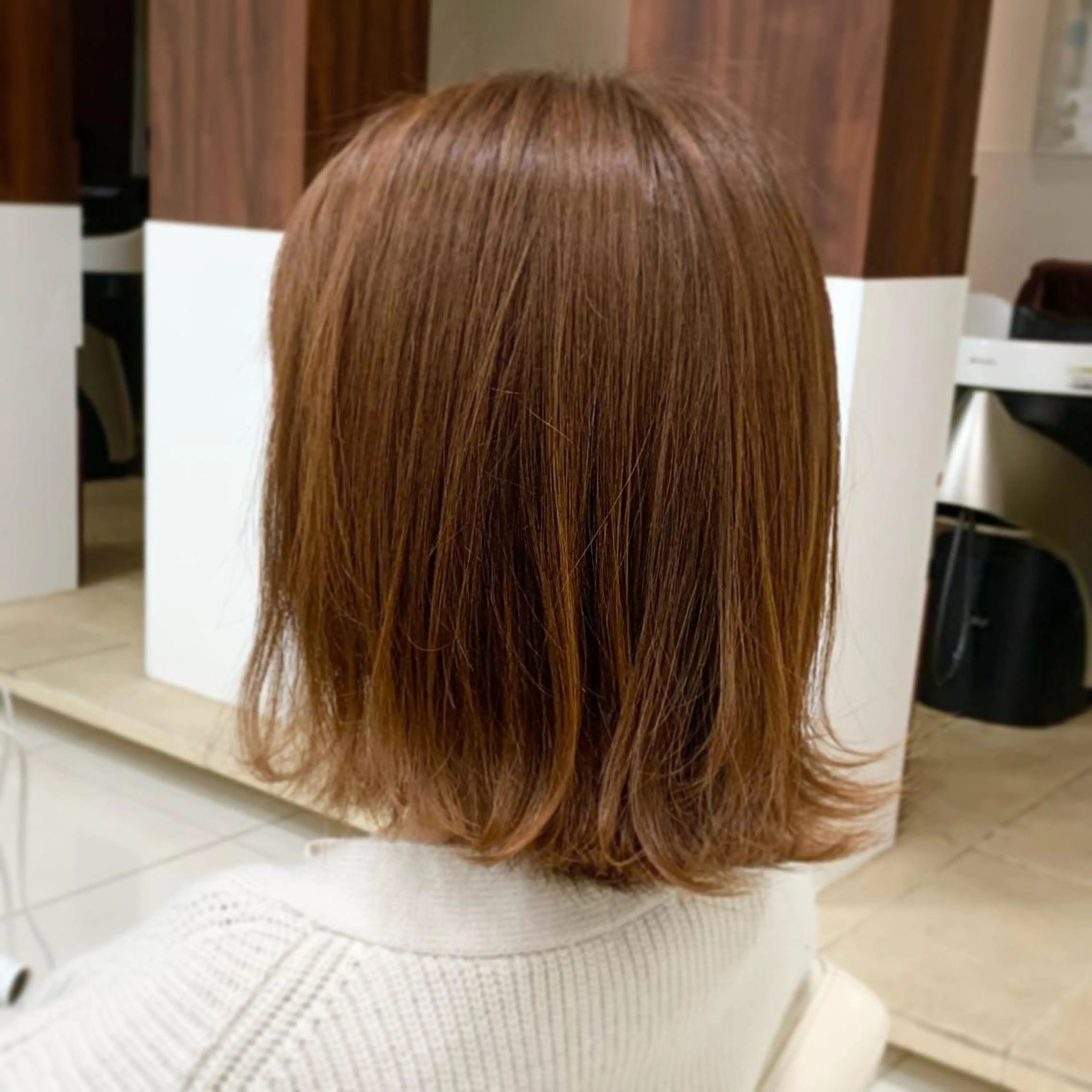 ミディアム カラー ally新百合ヶ丘 フジムラユウスケのヘアスタイル