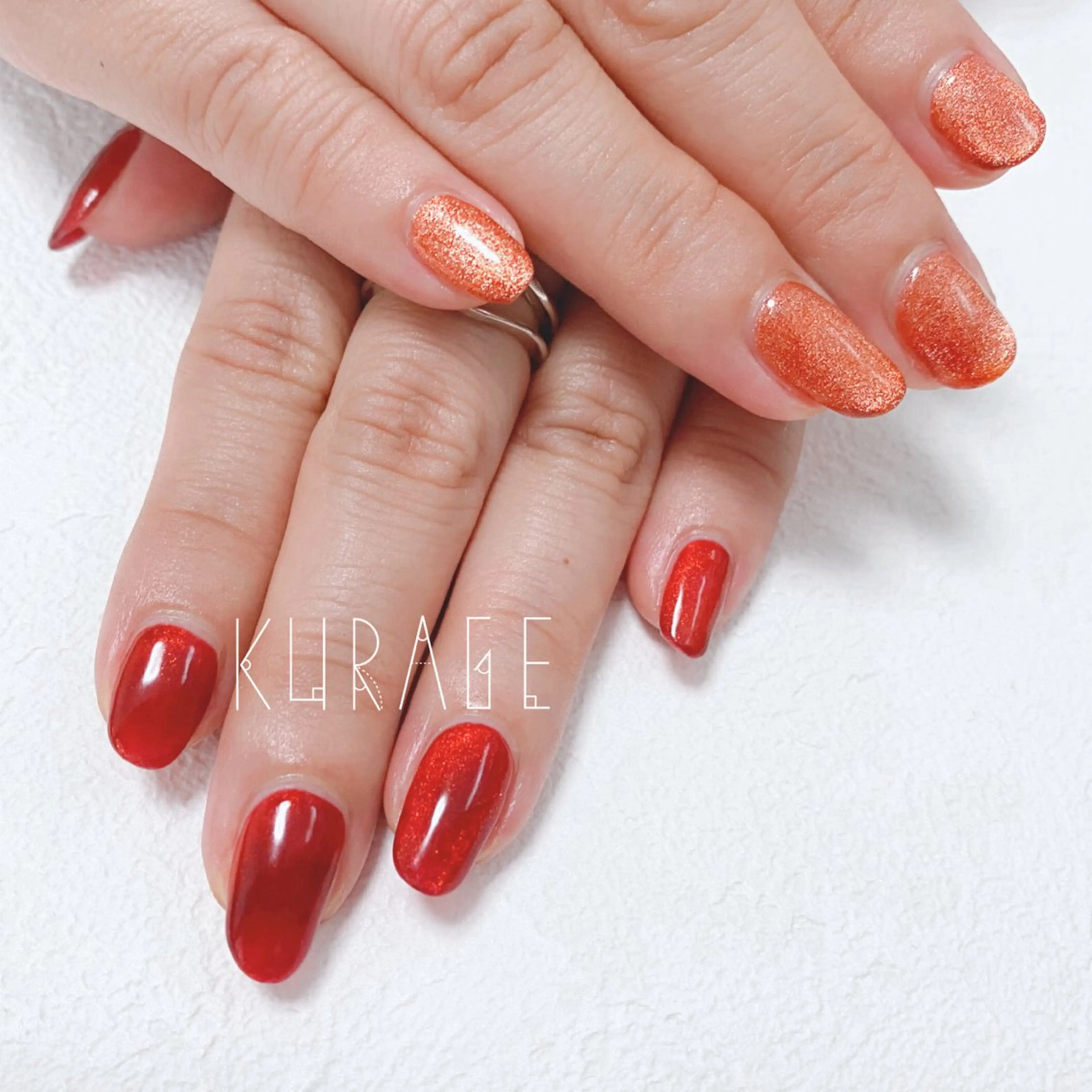 ネイル ハンドネイル private salon 海月のネイルデザイン