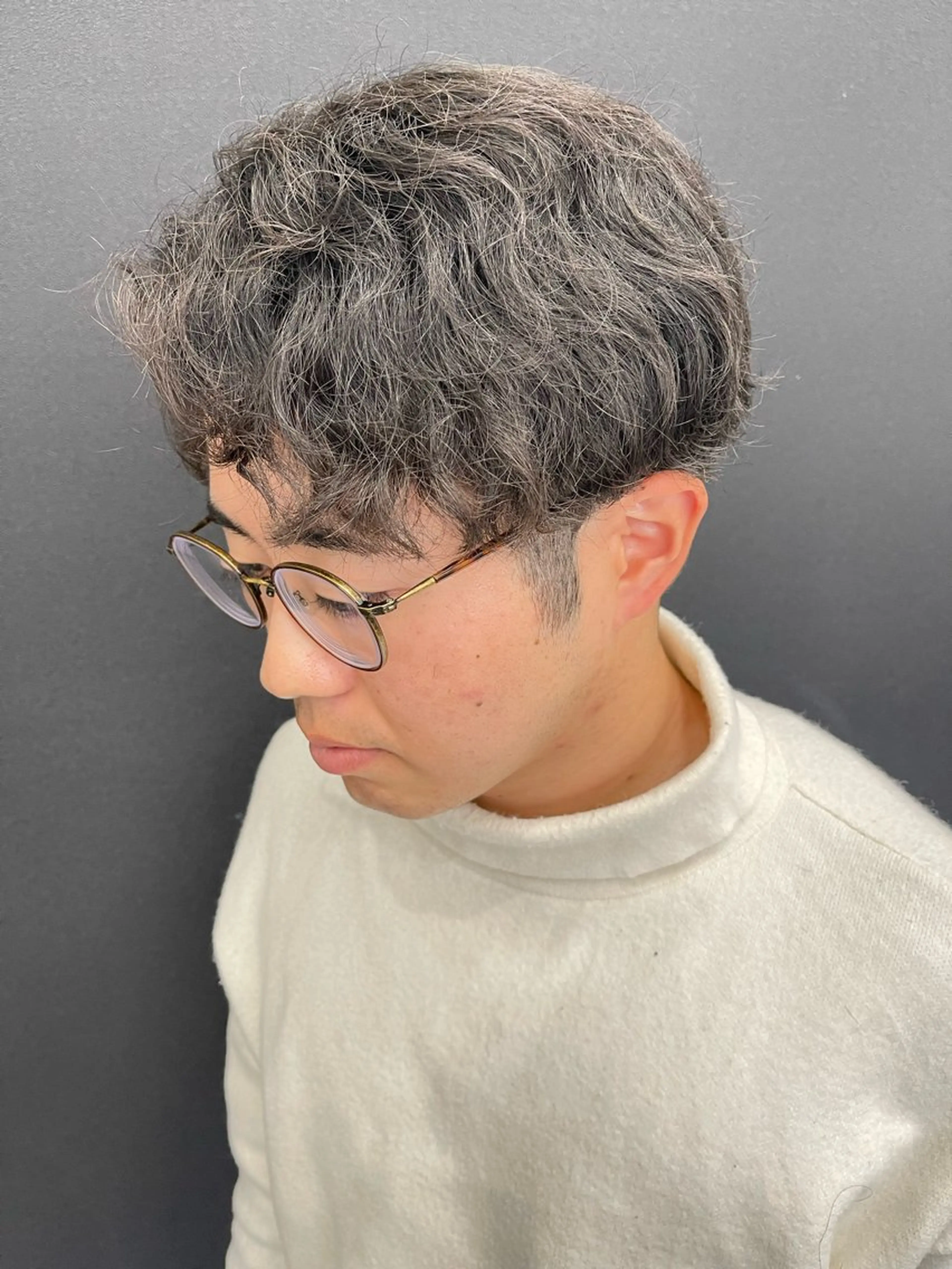 ショート パーマ メンズ メンズパーマ スパイラルパーマ カット パーマ トリートメント beautystadium529所属・高橋 裕利のヘアスタイル