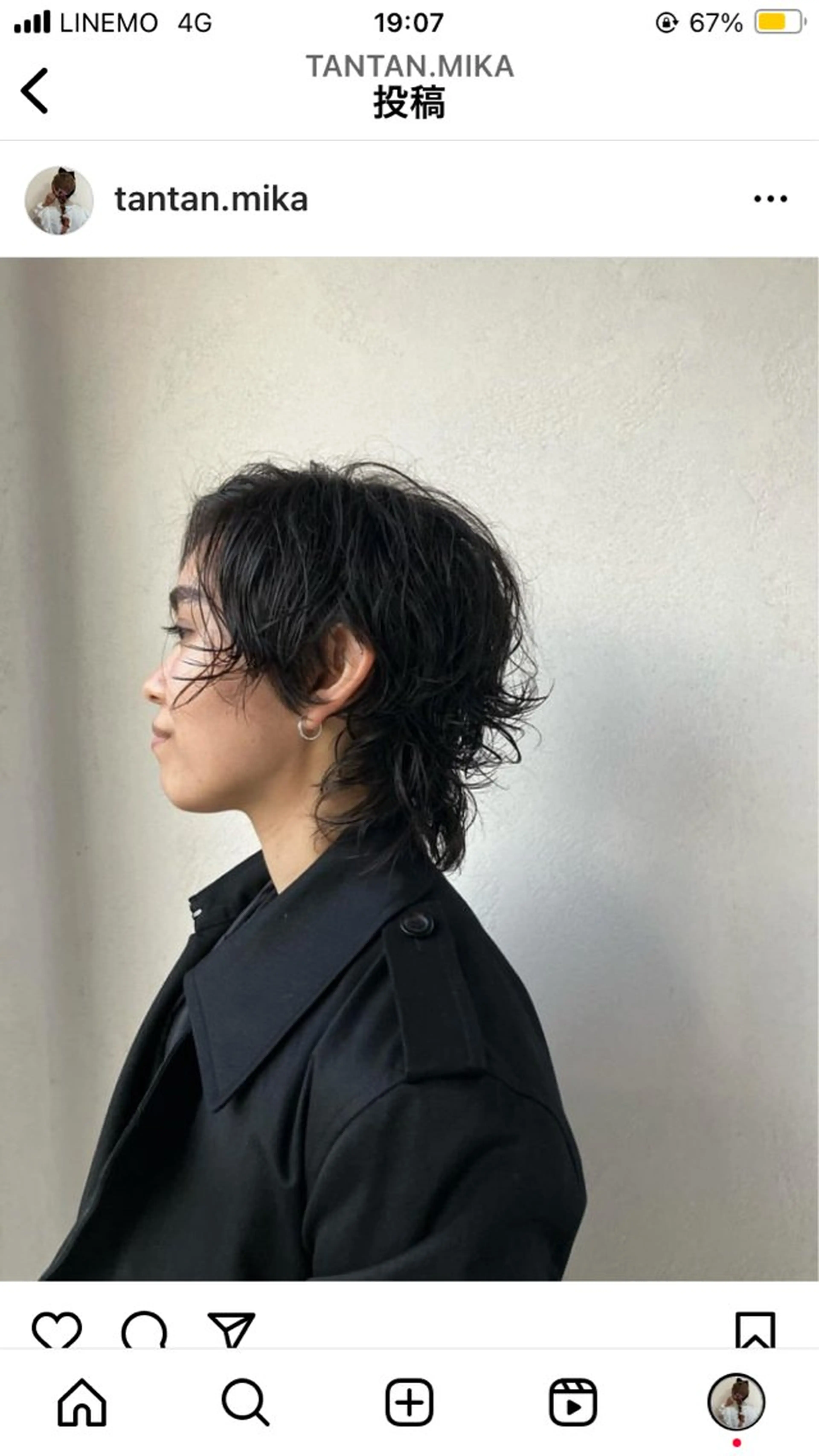 ショート 清水 美香のヘアスタイル