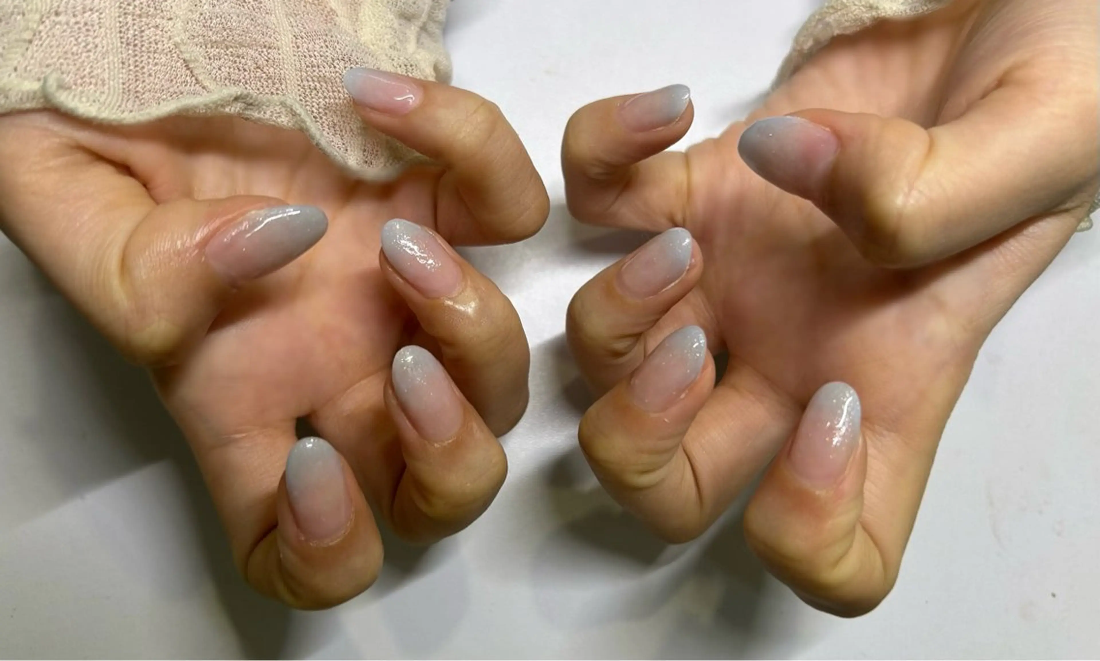 ネイル 水色 ネイルサロン エーナイン キャポ大谷地 店所属・✴︎御予約受付中✴︎ Yuiのネイルデザイン