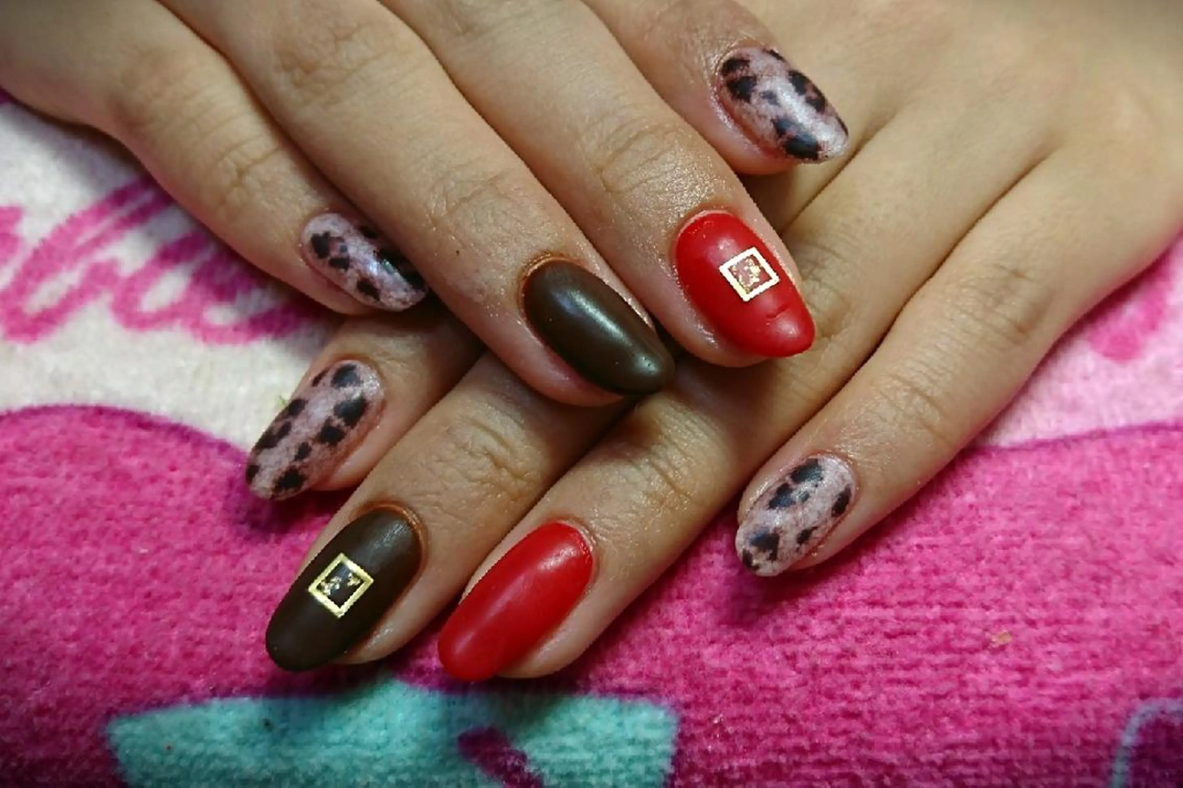 ネイル アニマル柄 nail yukkoのネイルデザイン