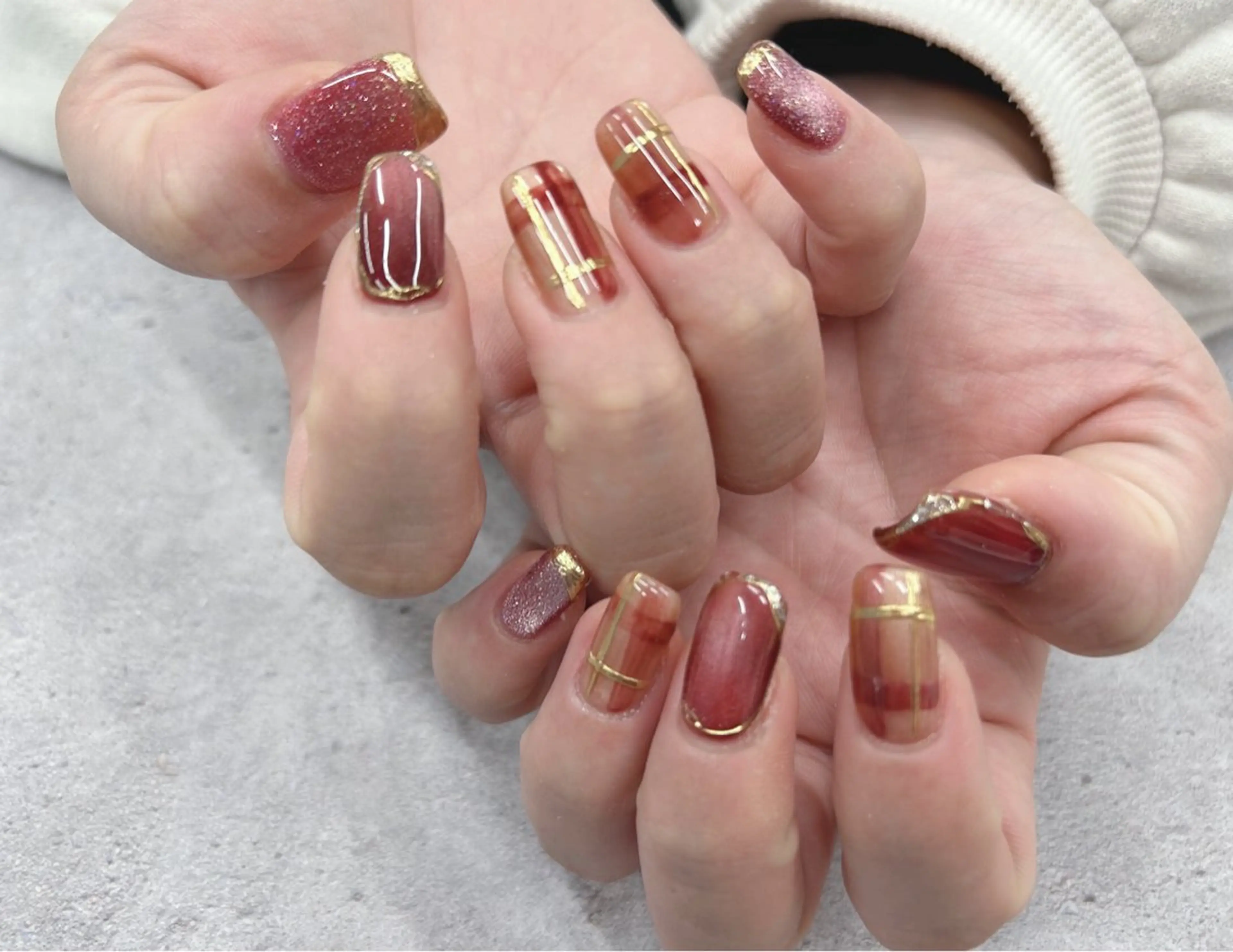 ネイル ハンドネイル Nail Salon agré所属・agré ネイルサロン　アグレのネイルデザイン