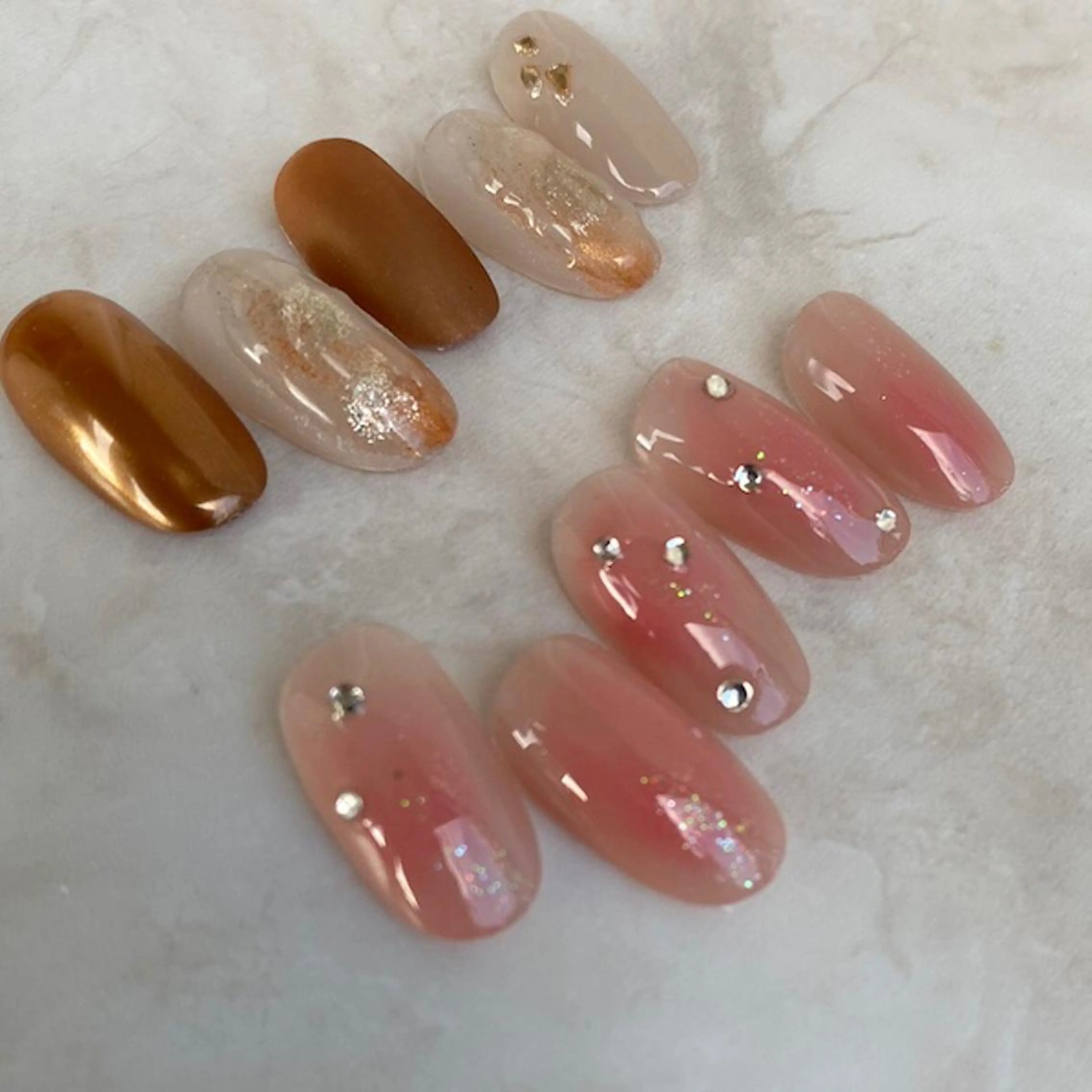 ネイル ハンドネイル Lee.nail ハルカのマツエク・マツパデザイン