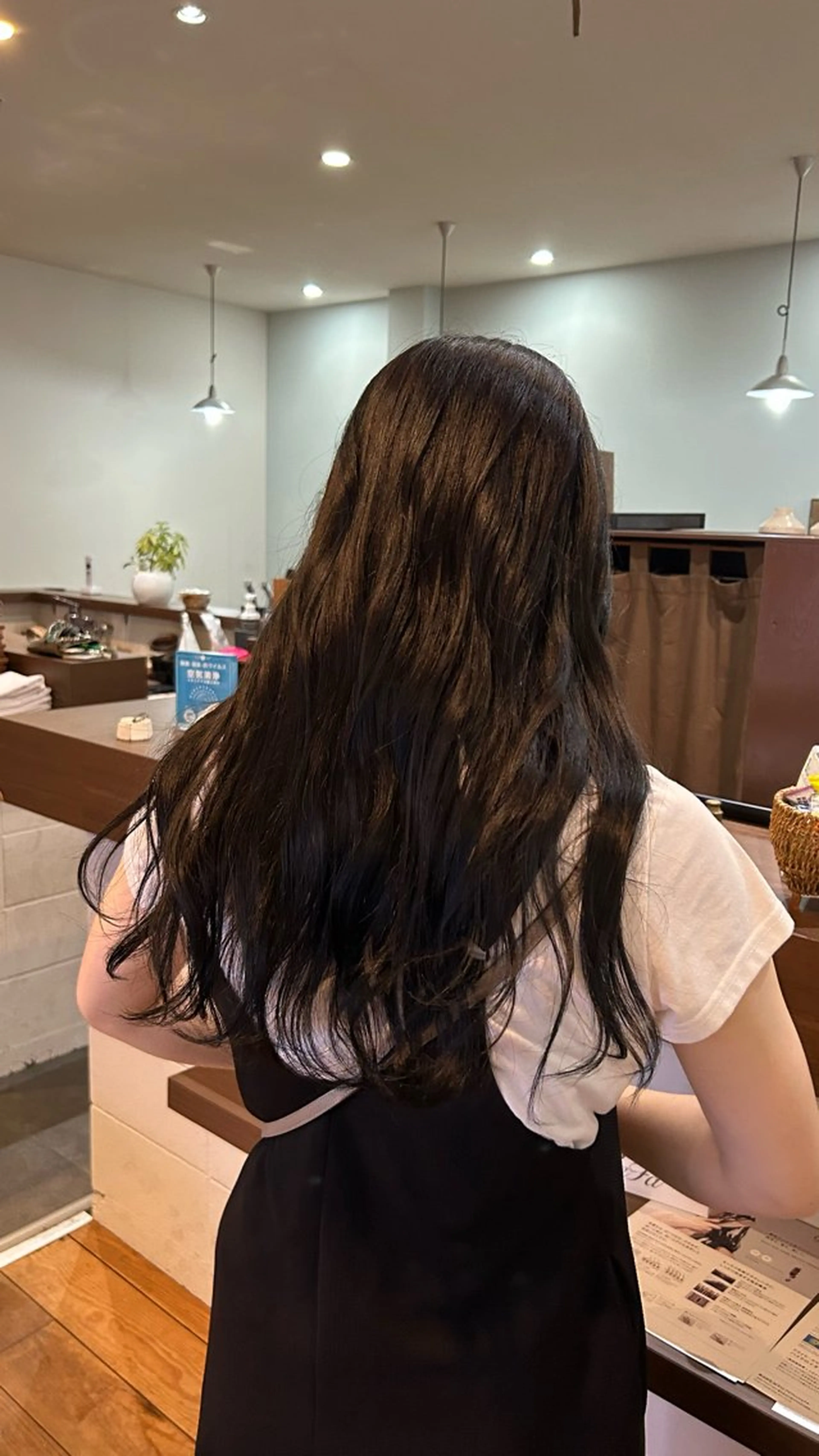 カラー ダークグレー さかい しいなのヘアスタイル