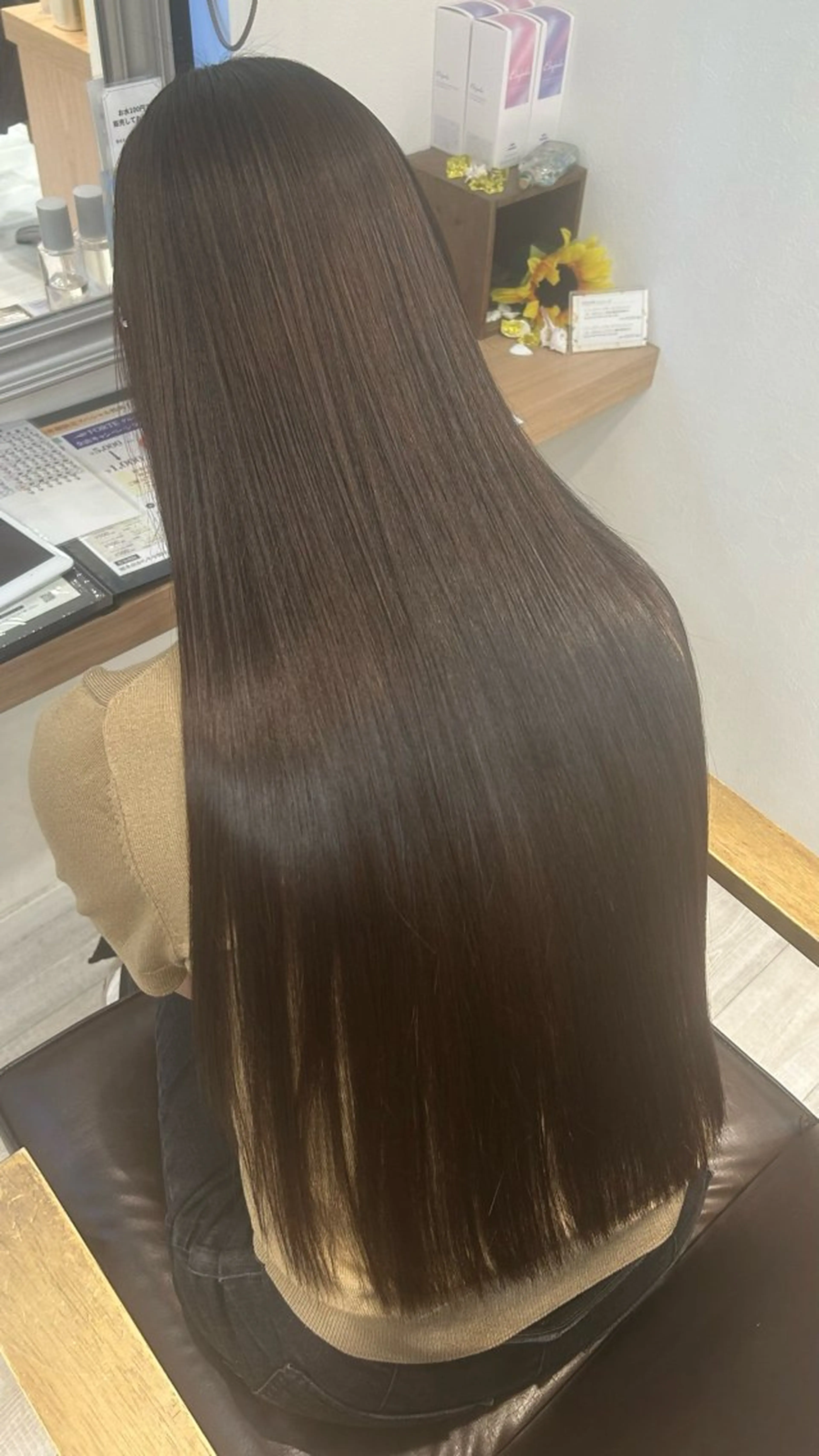 ロング ロング トリートメント トリートメント まい🎀髪質改善 うる艶カラー/巻き髪のヘアスタイル