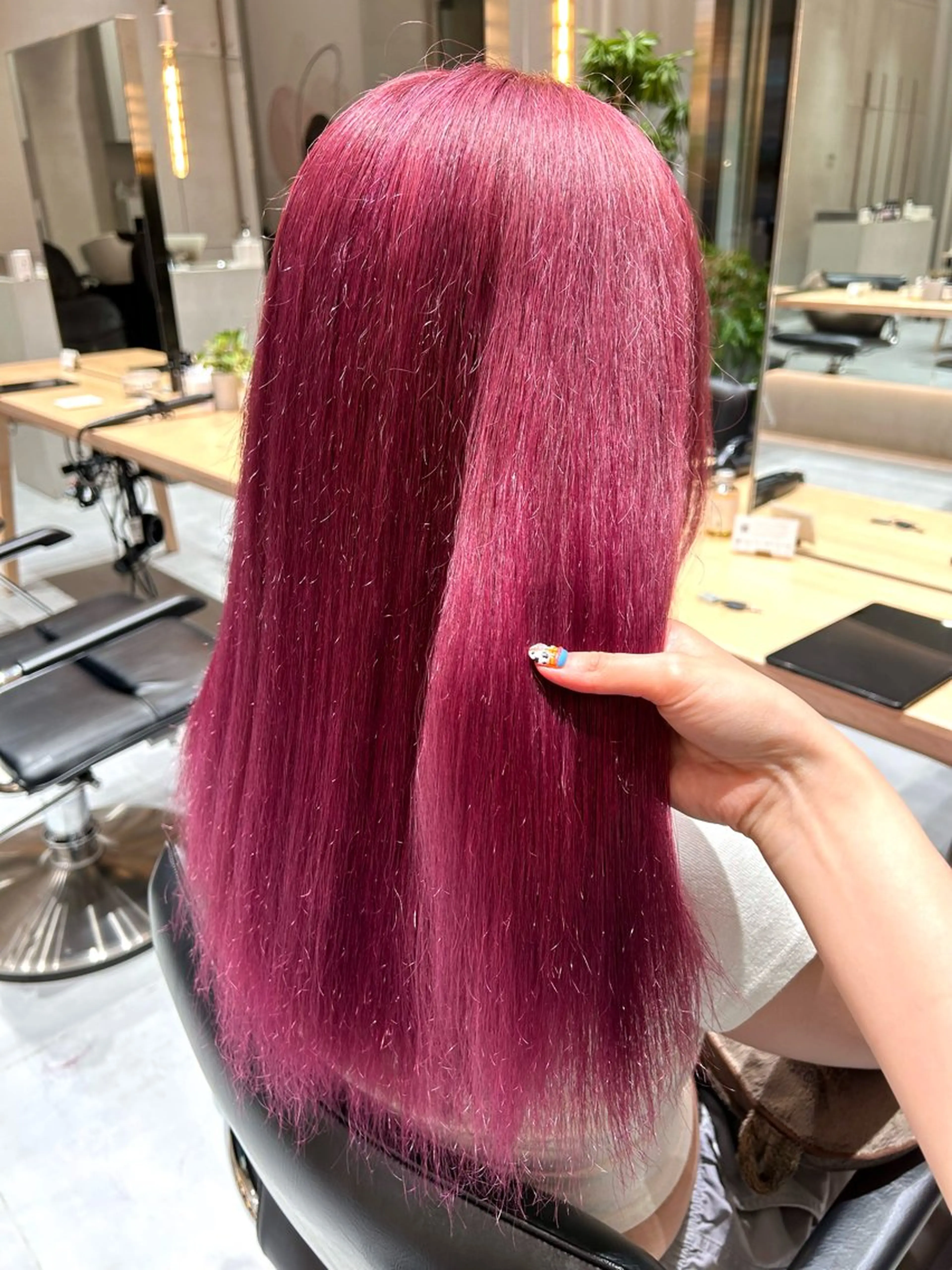 ロング カラー ヘアカラー トリートメント ヘアセット ショートカット/ ハイトーン🪼風香のヘアスタイル
