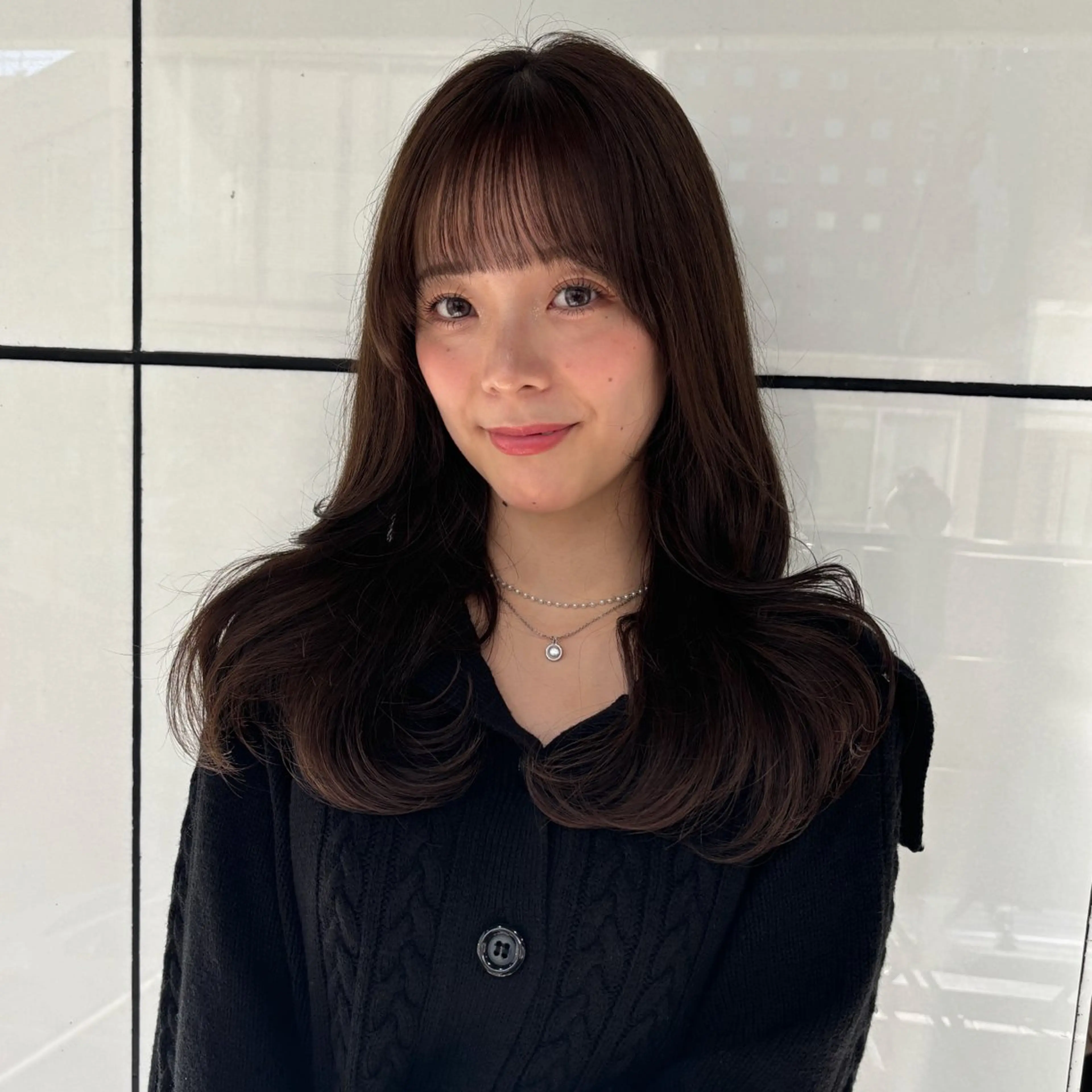 カラー ベージュカラー 黒髪 ブリーチ ブルーカラー ブルーブラック 艶カラー♡/eye / mai🪐🪄のヘアスタイル