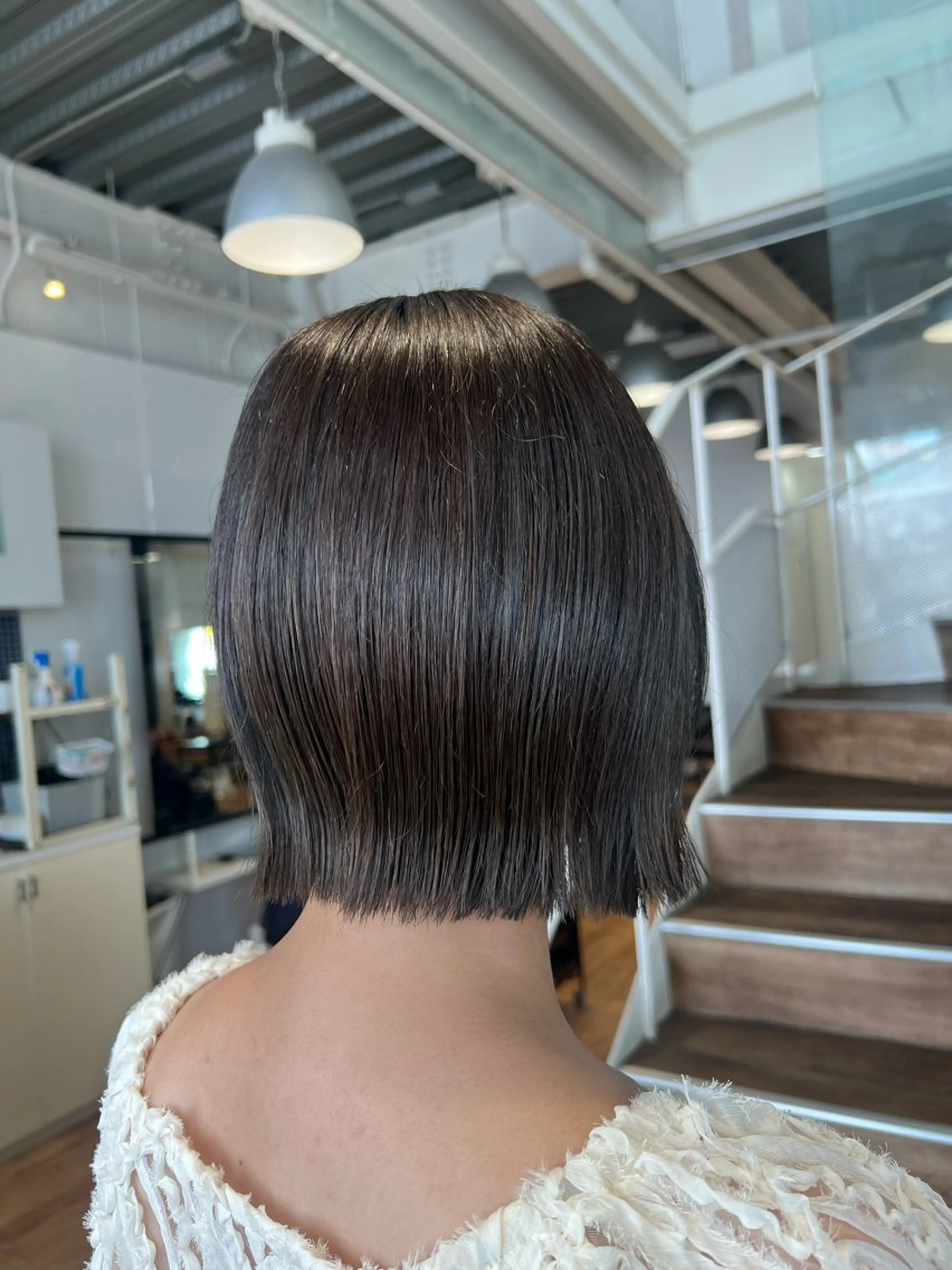 ミディアム ボブ インナーカラー♡ Nanakoのヘアスタイル