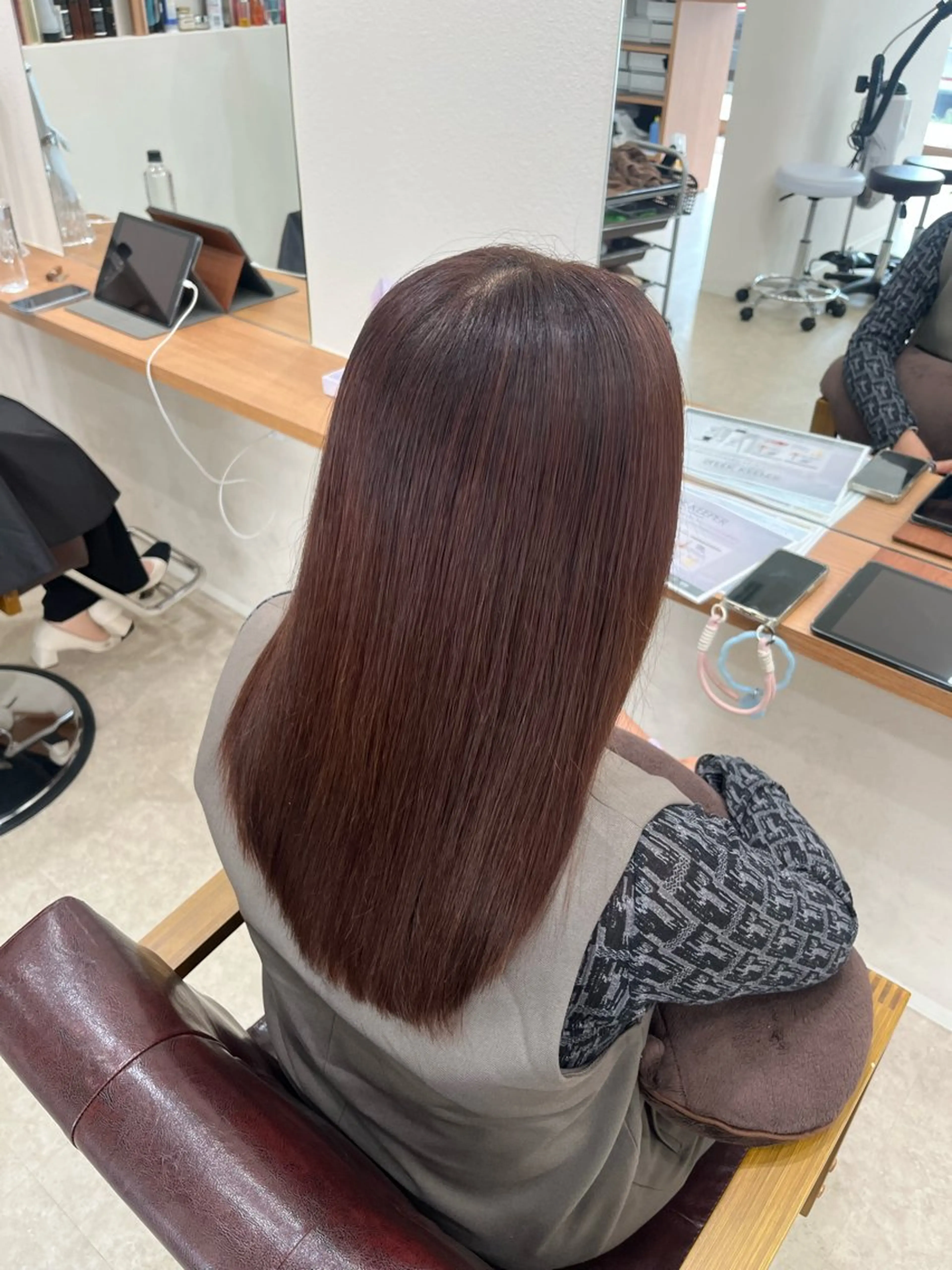 ロング 永井 夢彩のヘアスタイル