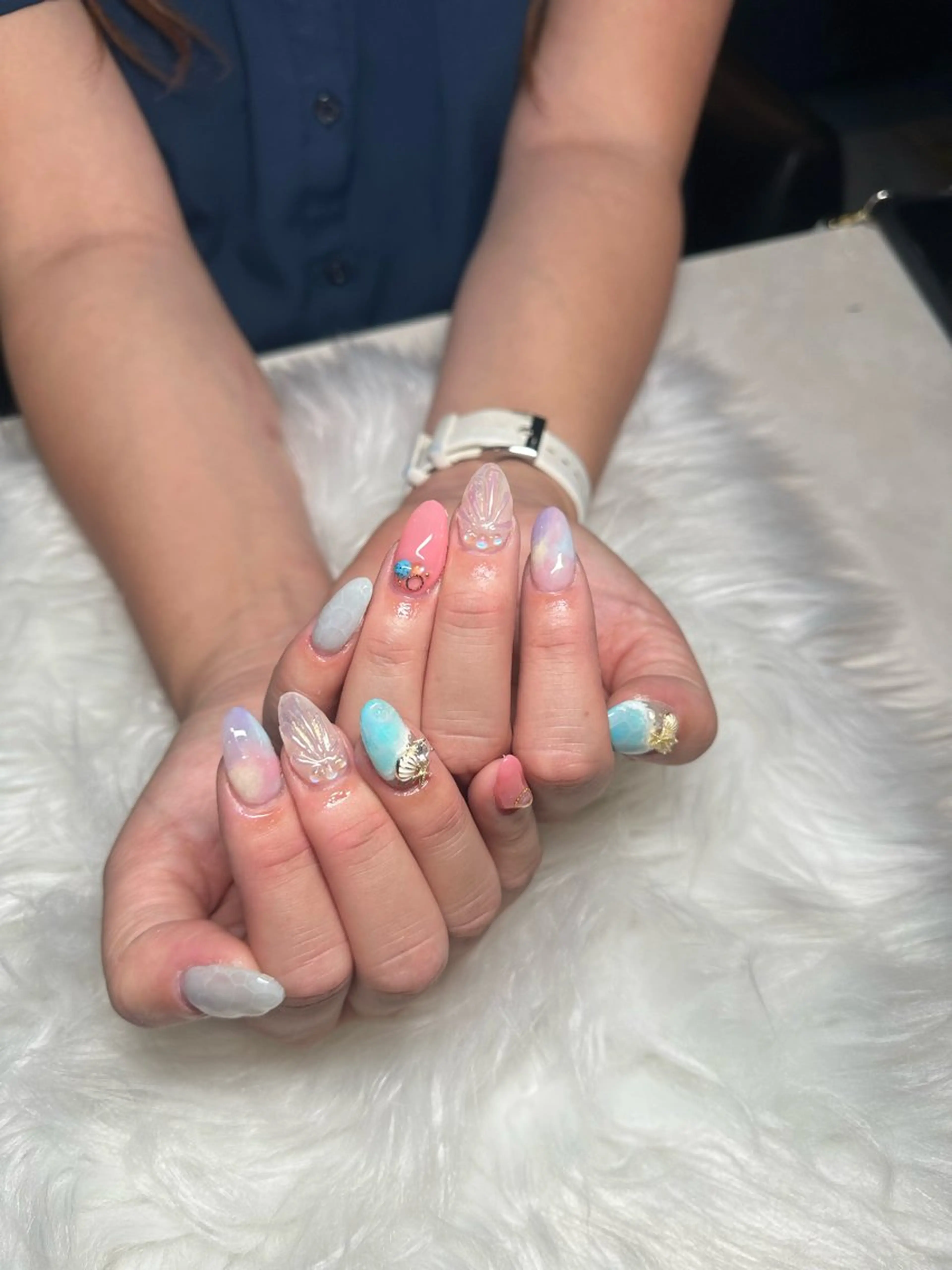 ネイル ハンドネイル lillion nail salon所属・Ru nail♡のネイルデザイン