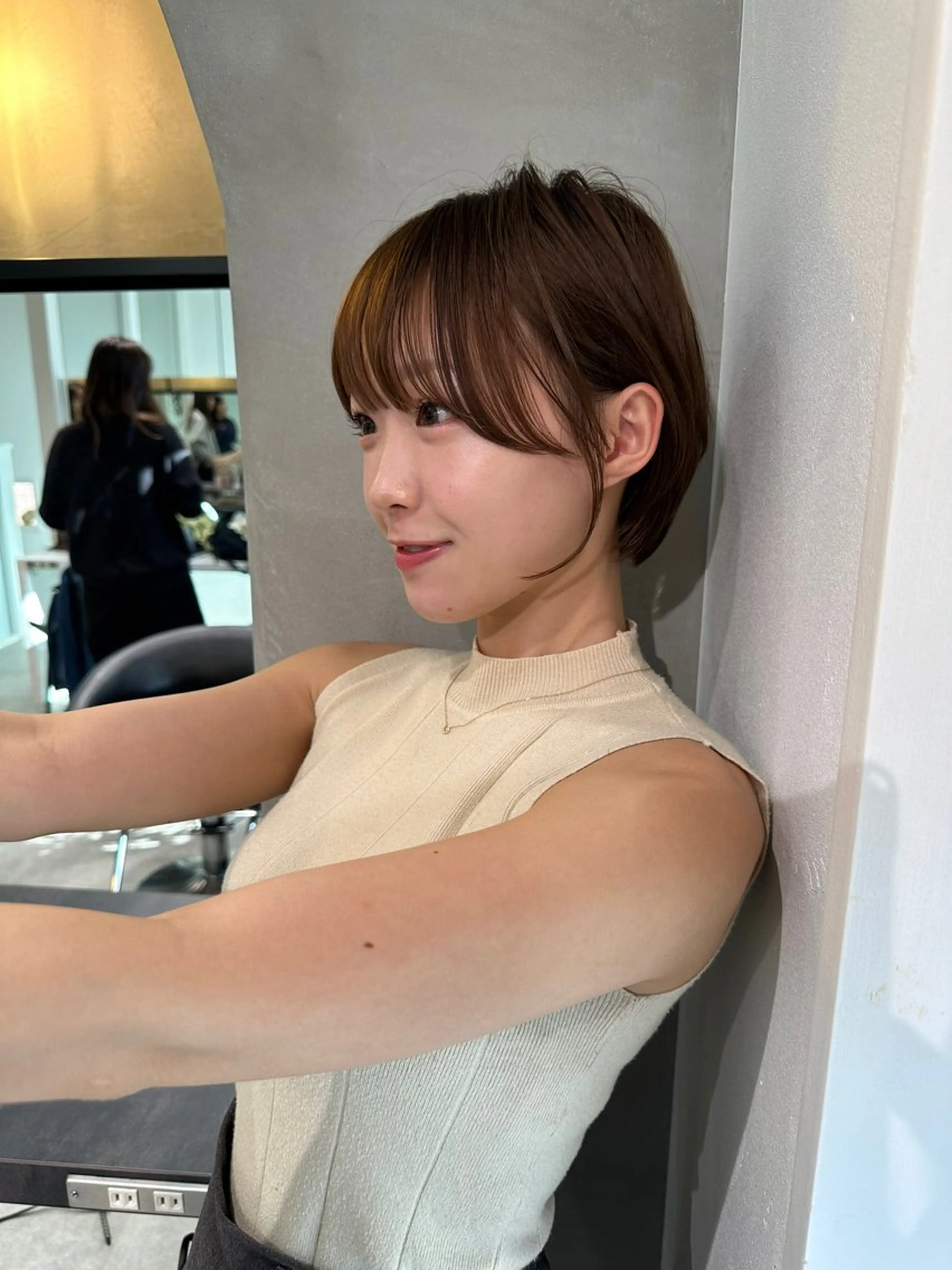 ショート ショートヘア カット ヘアカラー トリートメント ヘッドスパ 遠藤大雅 ショート /レイヤー/矯正🌈のヘアスタイル