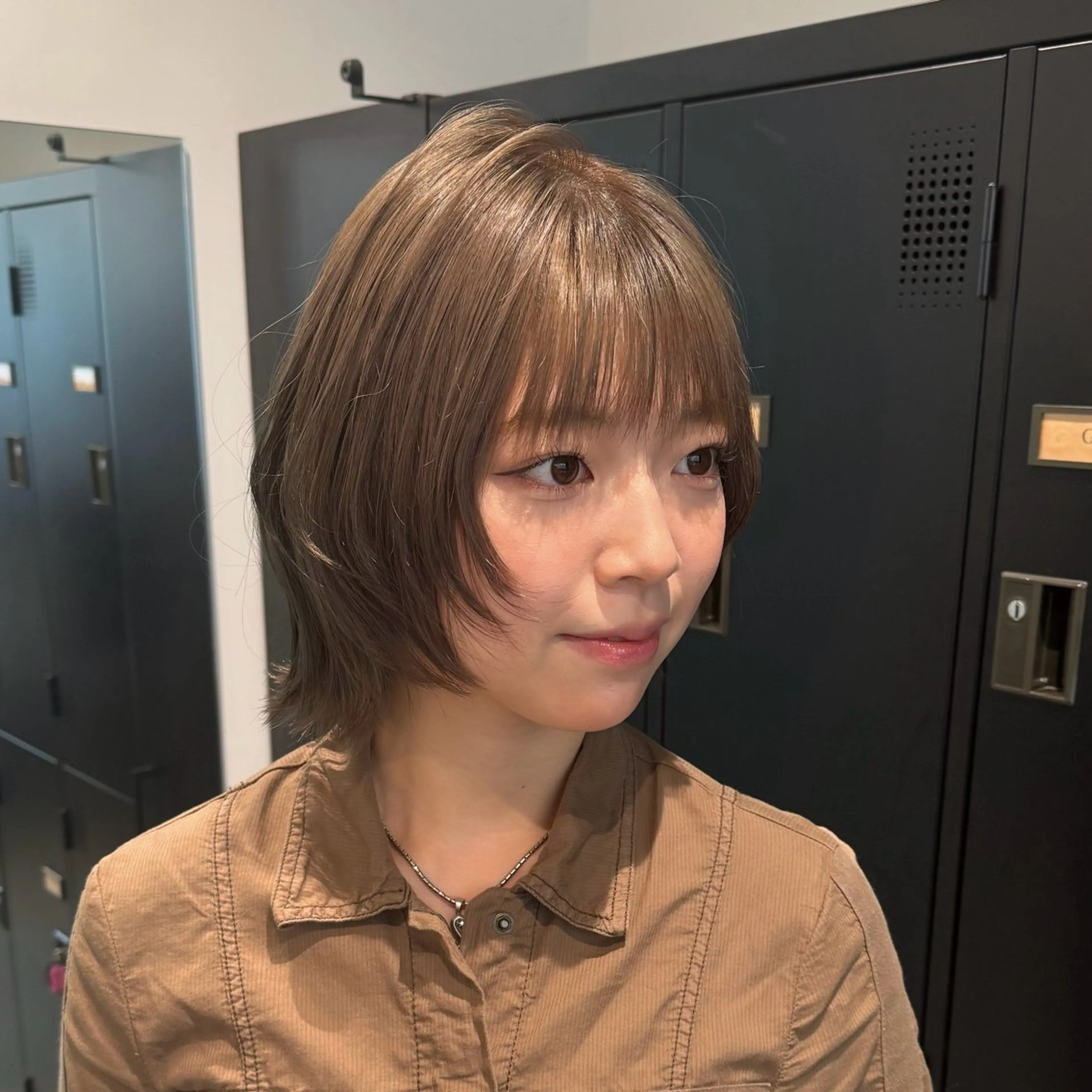 カラー ヘアカラー 韓国ヘア AINA🐱のヘアスタイル