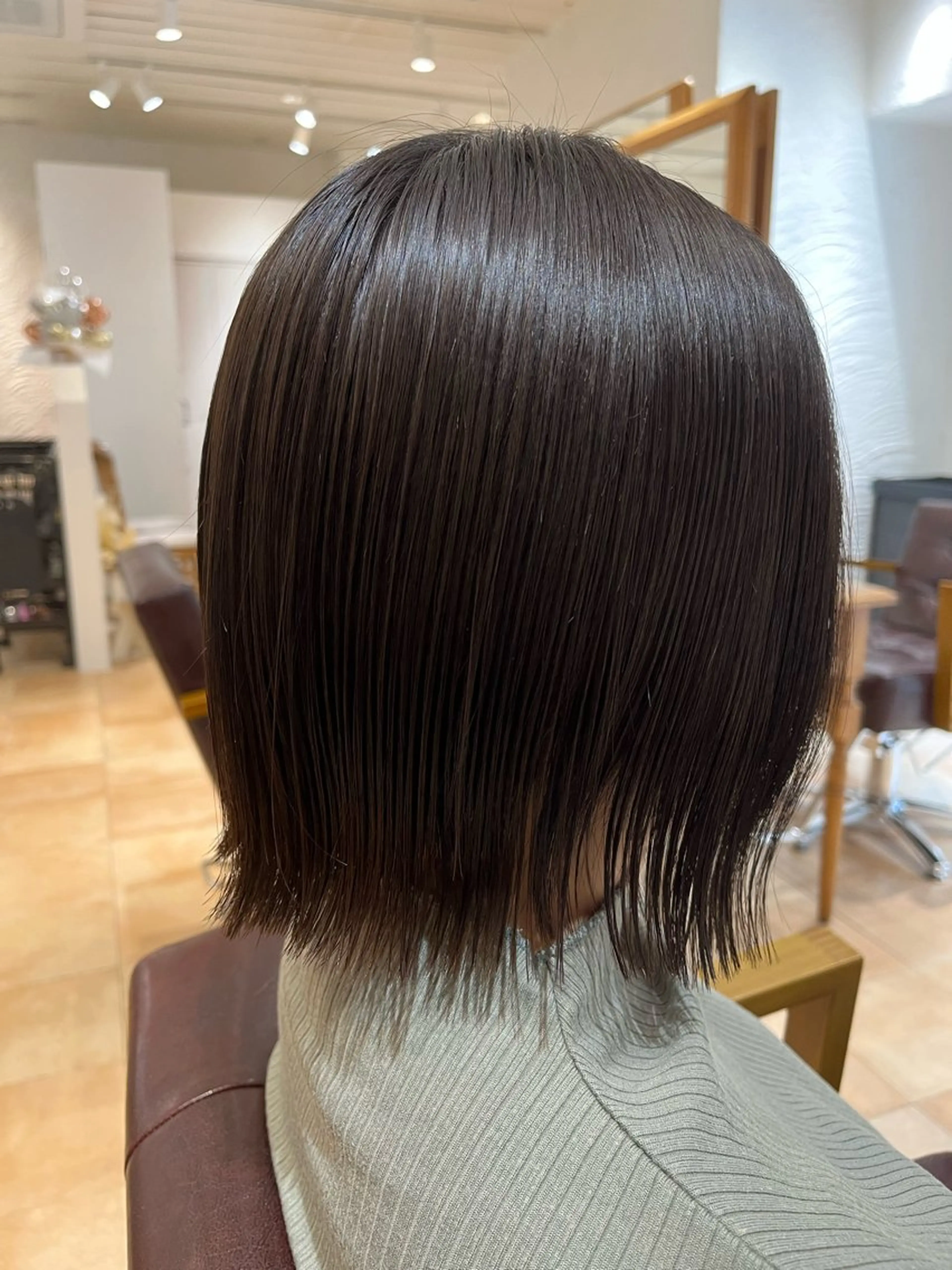 ミディアム カット ヘアカラー トリートメント 🌈透明感カラー🌈 🌟吉田祐介🌟のヘアスタイル