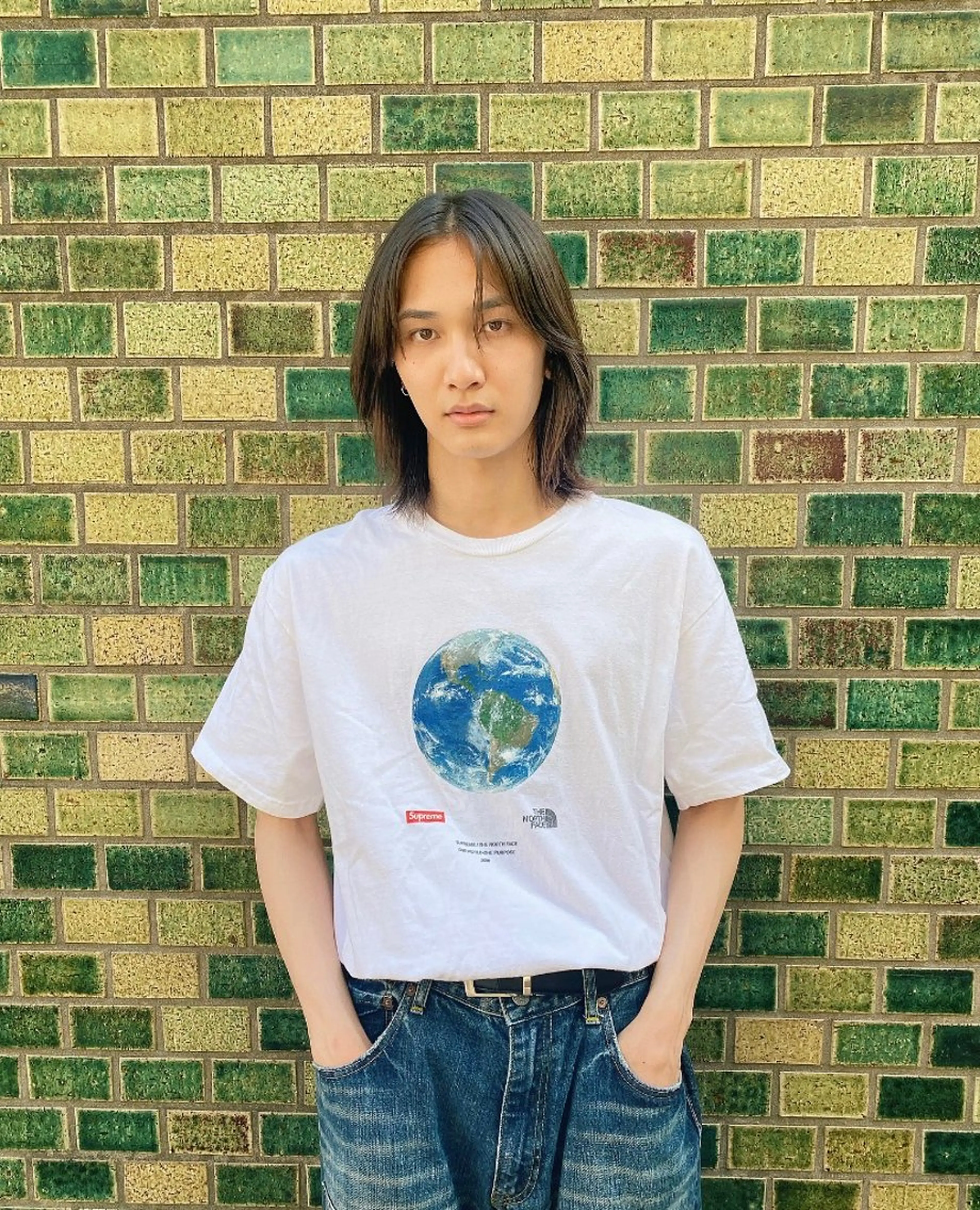 ショート カラー ベージュカラー ブリーチ ケアブリーチ ダブルカラー イヤリングカラー センターパート 田形清流のヘアスタイル