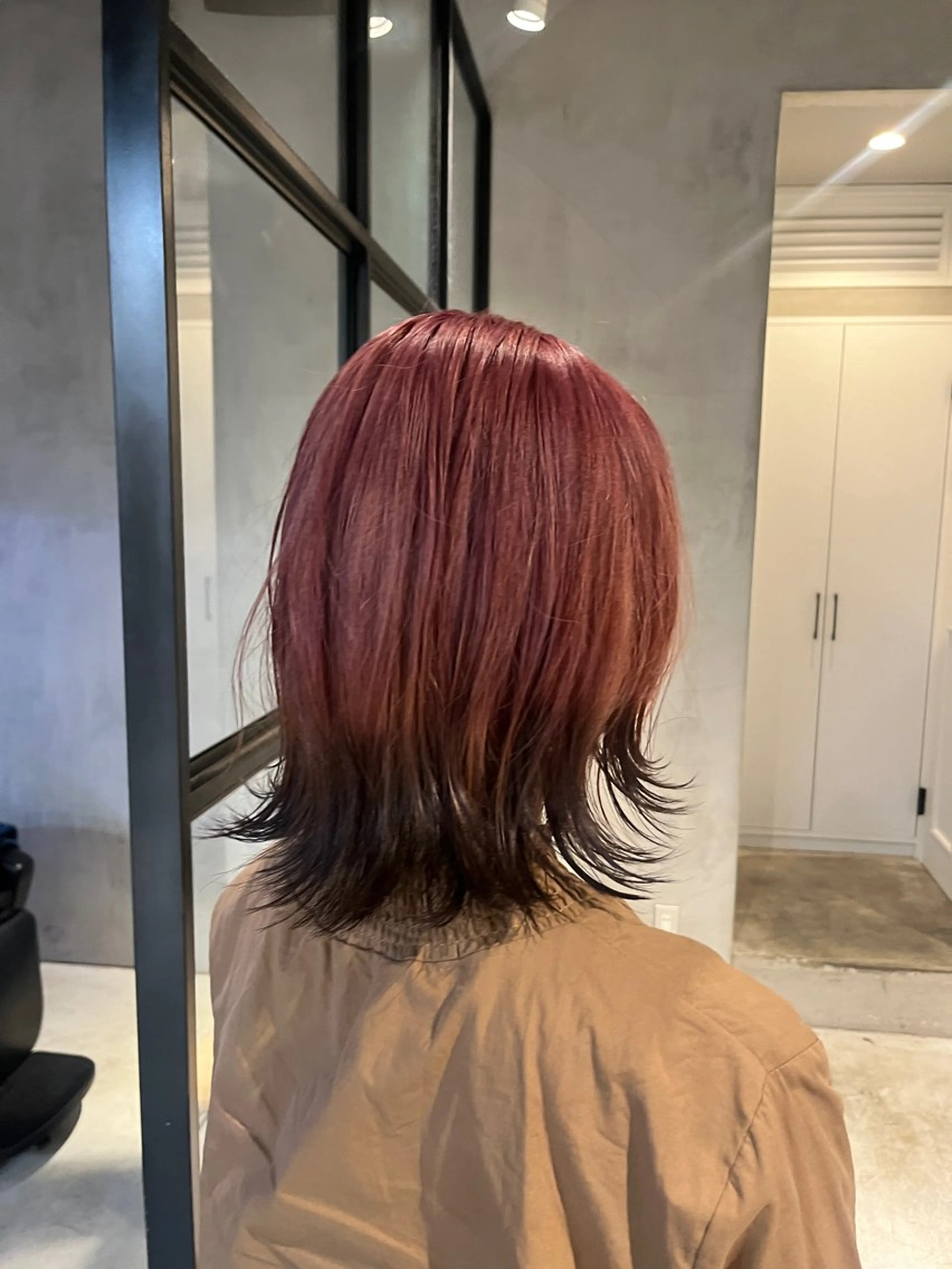 ミディアム カラー ヘアカラー elima 調布所属・ちせ/ 透明感カラー /調布˚ 🦢₊✧のヘアスタイル