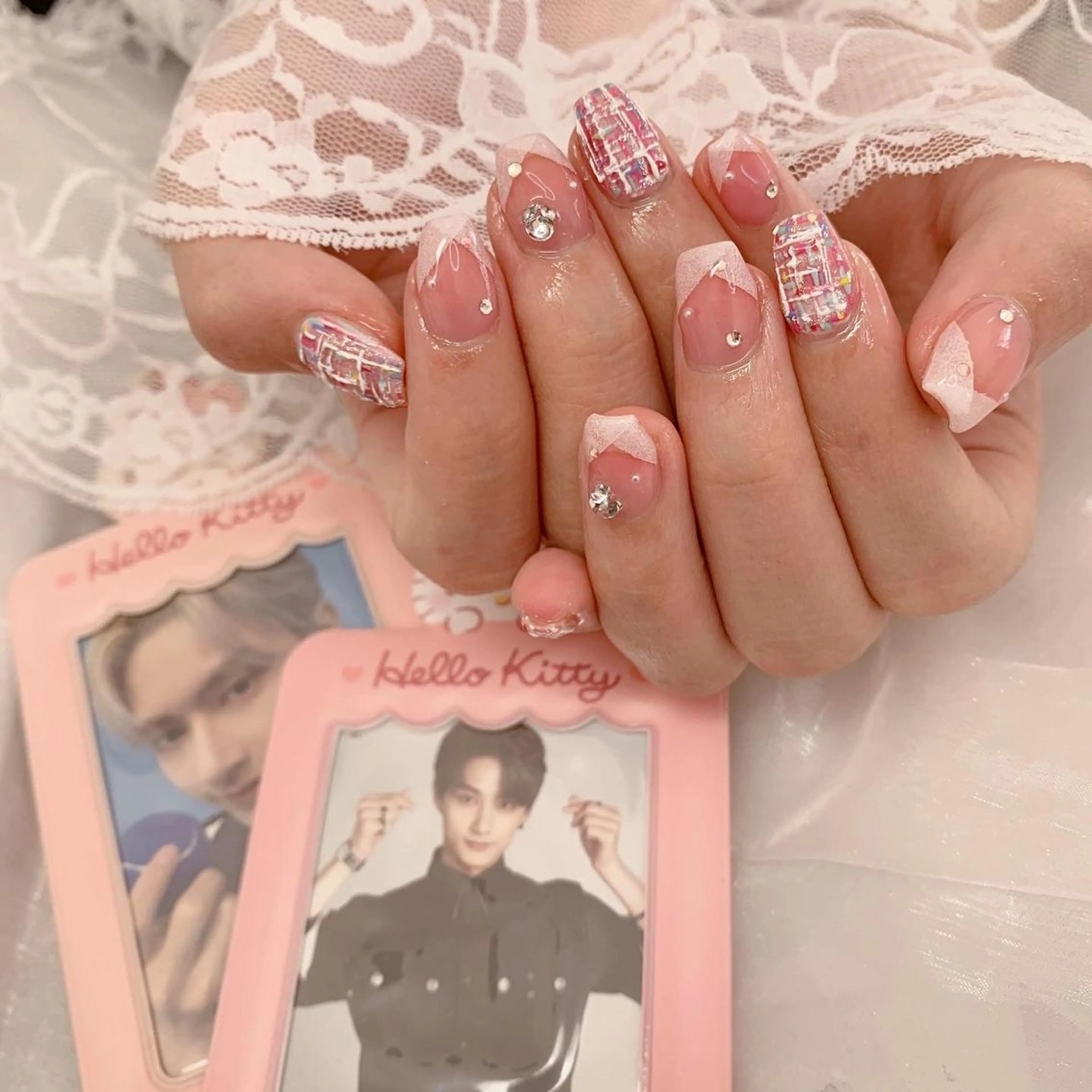 ネイル ハンドネイル La neige* yuki 🥯🍑のネイルデザイン