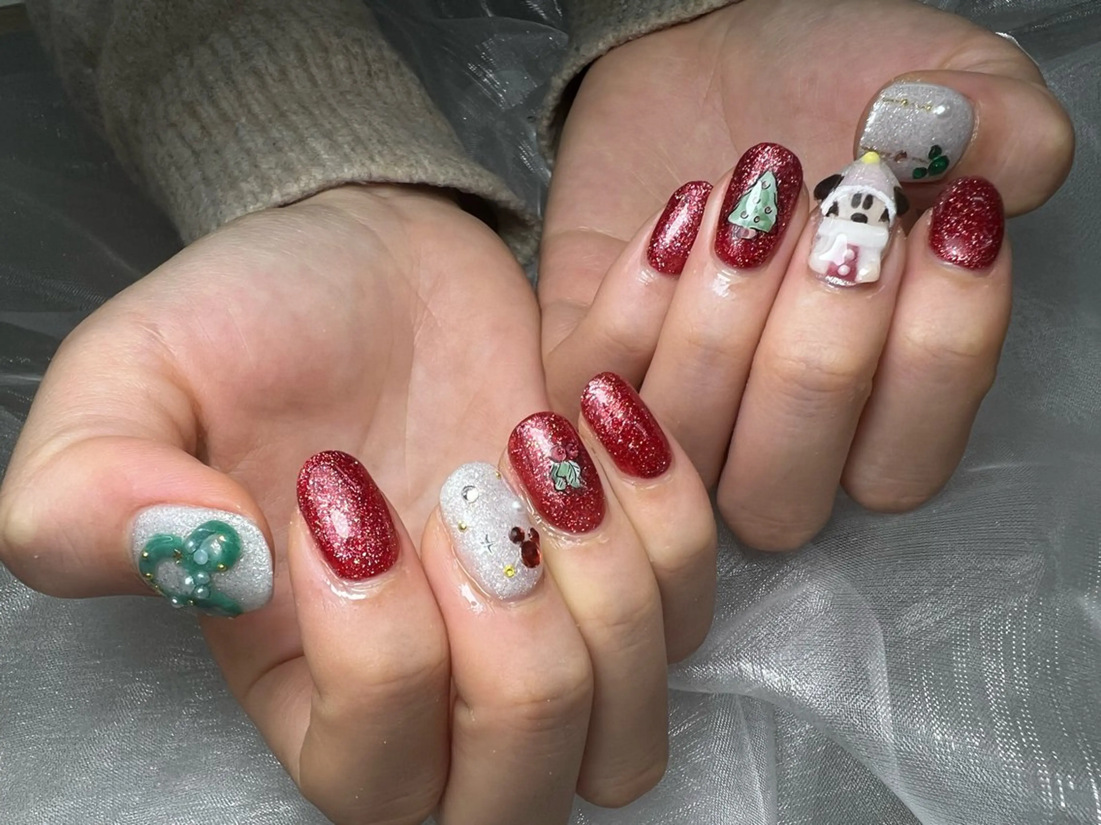 ネイル ハンドネイル Mana‪ ‪·͜· ❤︎‬のネイルデザイン