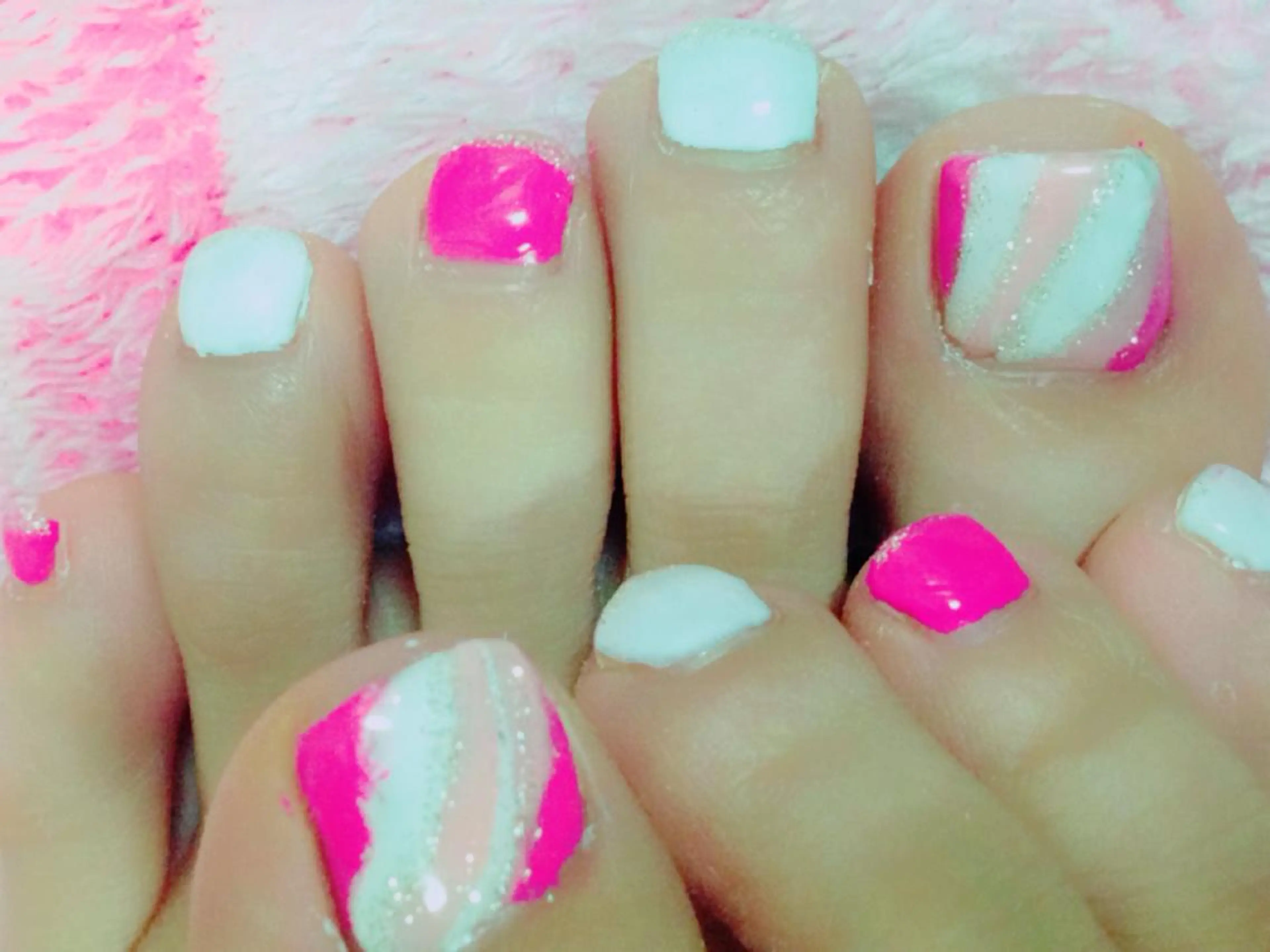 ネイル フットネイル ジェルネイル リラネイル所属・福田 美代子のネイルデザイン