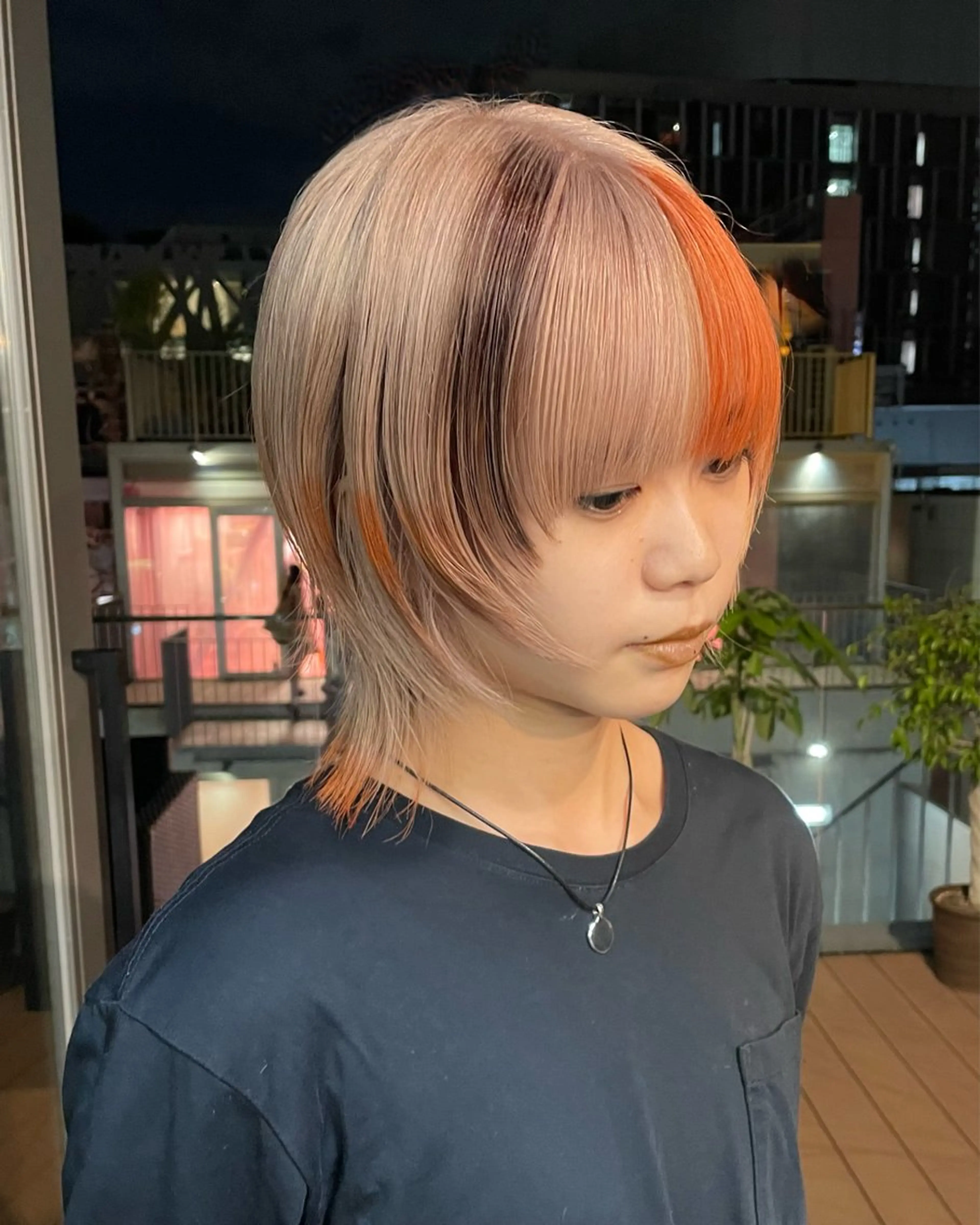 カラー 狐カラー ヘアカラー Null所属・残留しないハイトーン 🎀マホのヘアスタイル