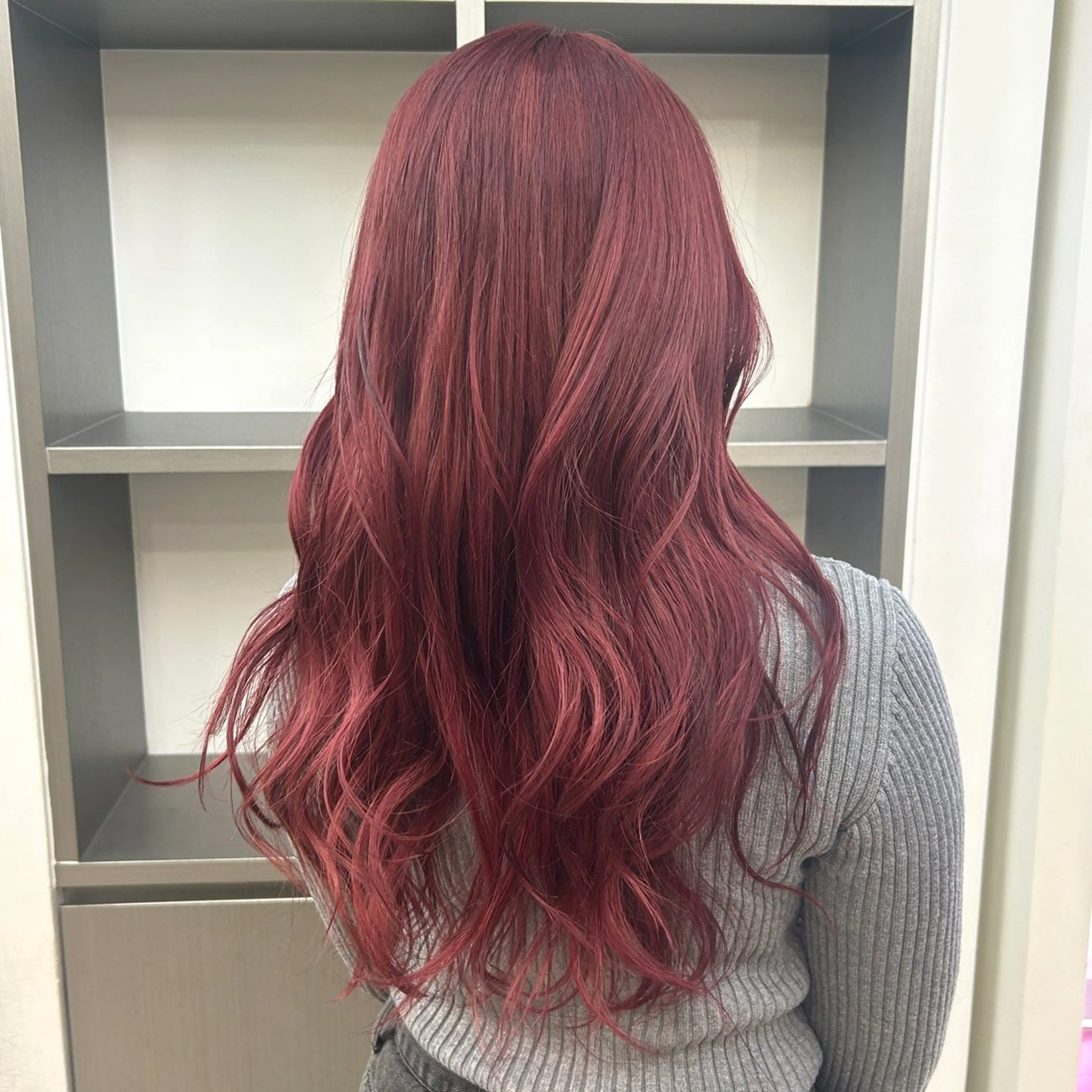 セミロング カラー ヘアカラー トリートメント ✨うる艶/ブリーチ✨ 𝓡𝒖𝓷𝐚💋のヘアスタイル