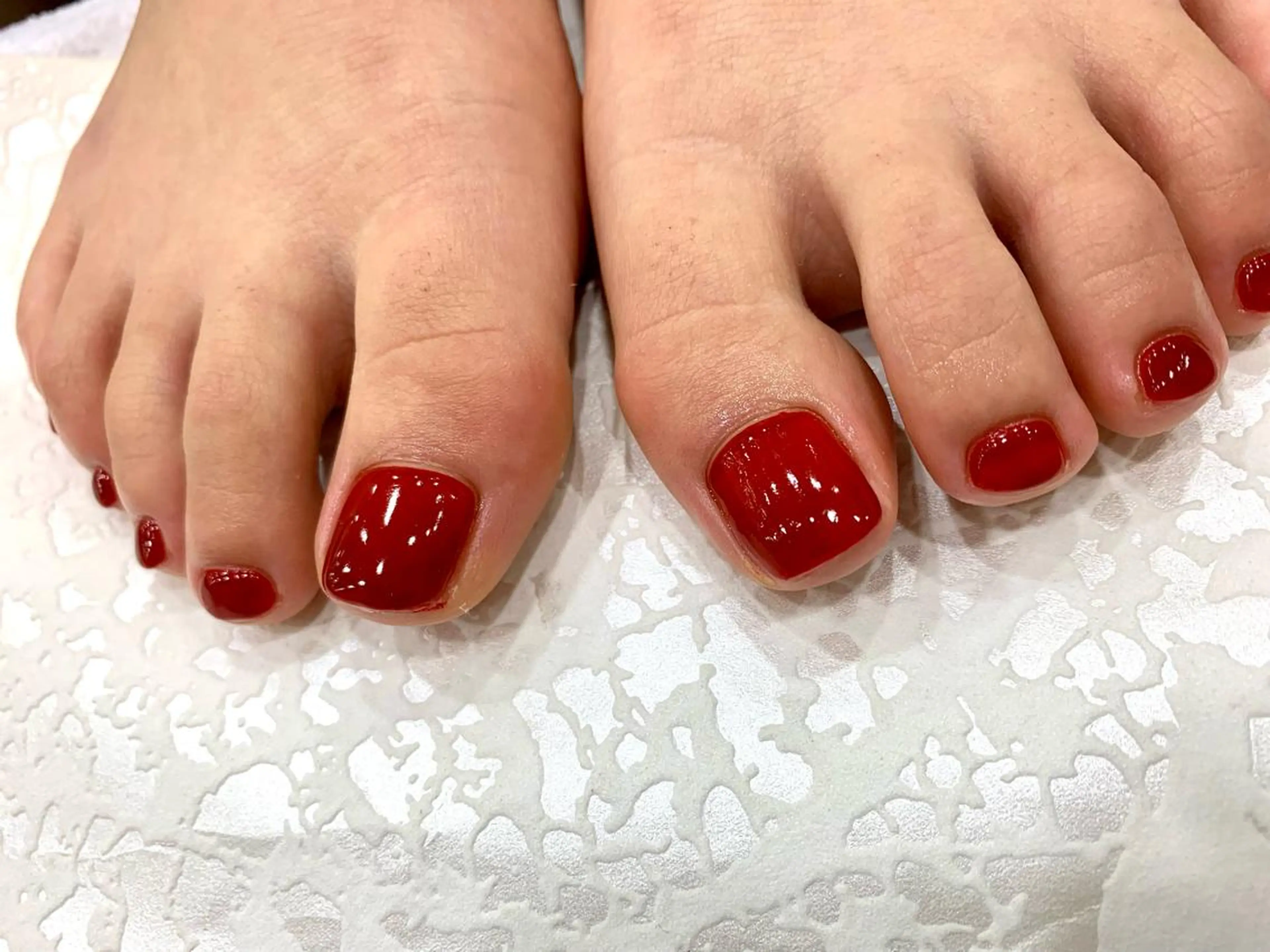 ネイル フットネイル 永田 亜純のネイルデザイン